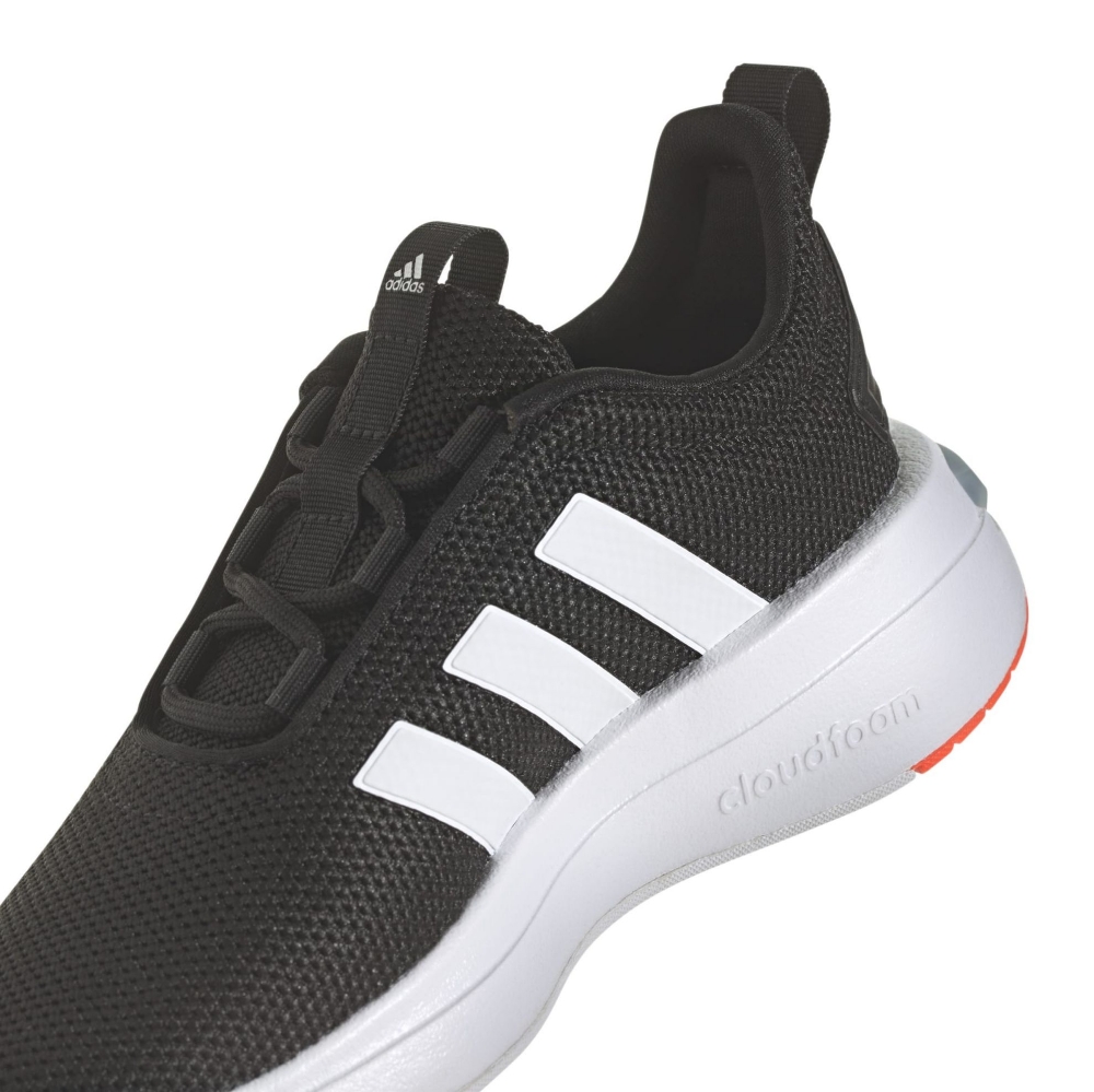 TEXTILE-SYNTH    BLACK/WHITE/SOLARRED