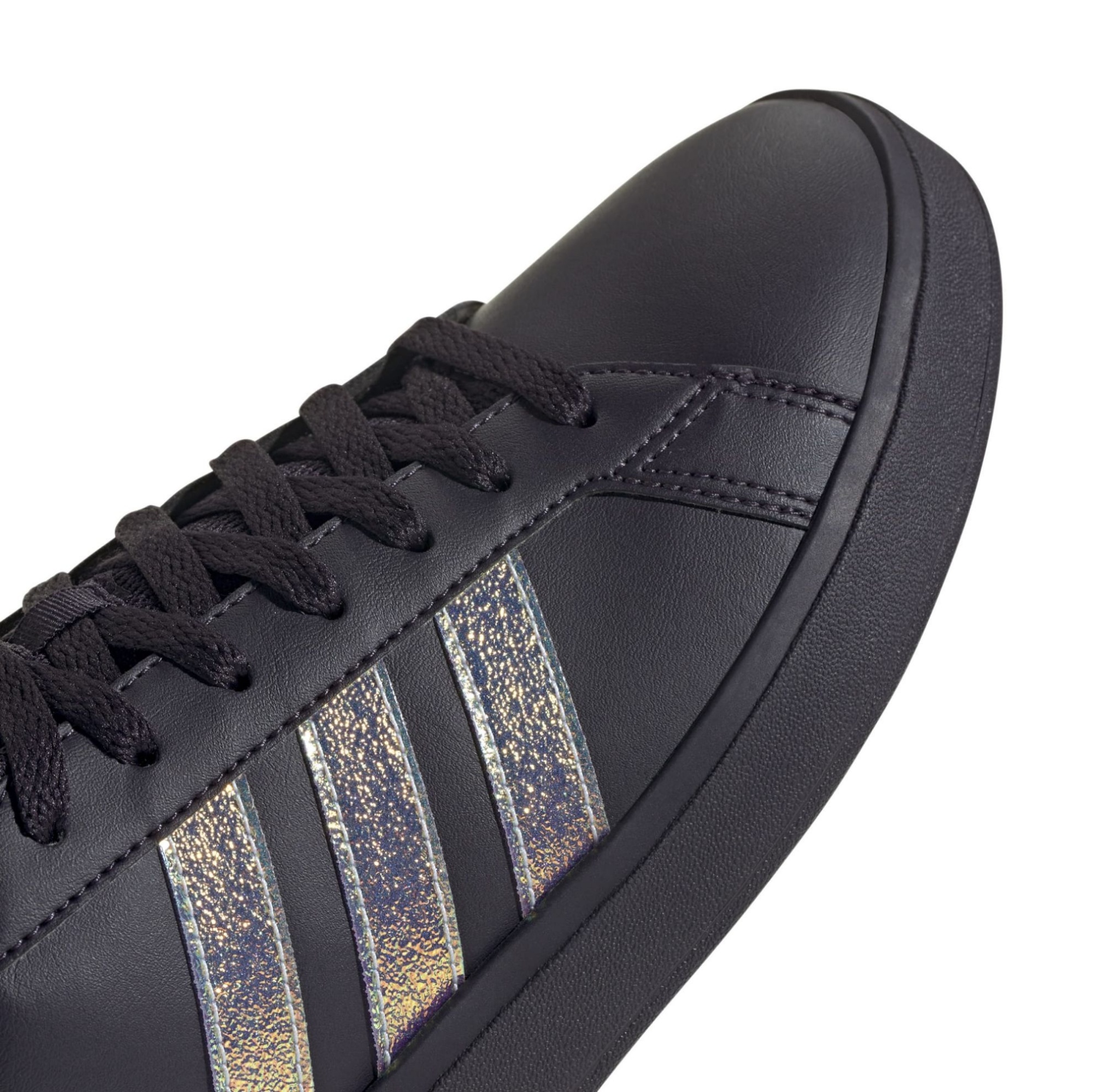 SYN LEATHER      BLACK/IRIDESCENT