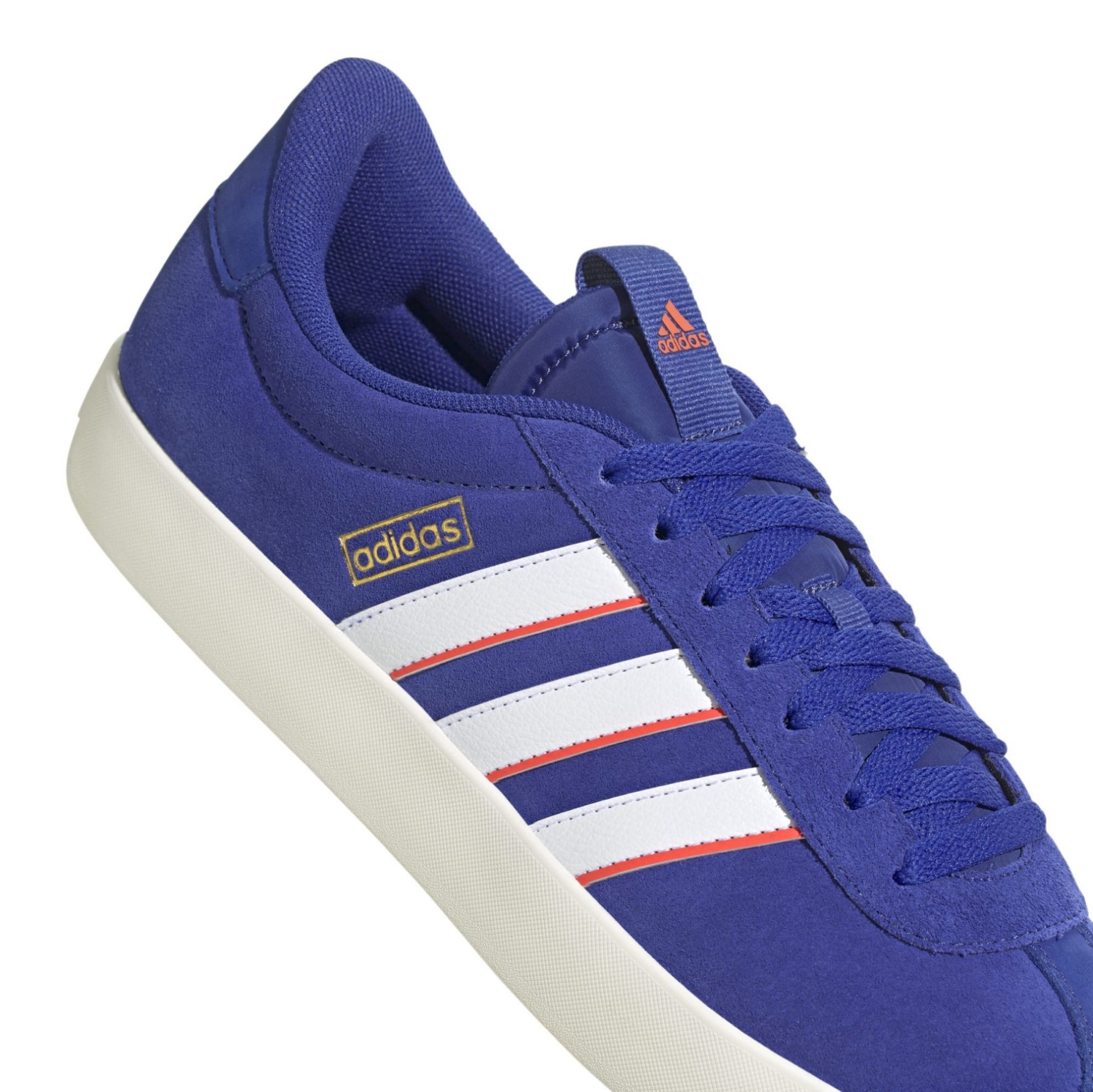 SUEDE-LEATHER    BLUE/WHITE/RED