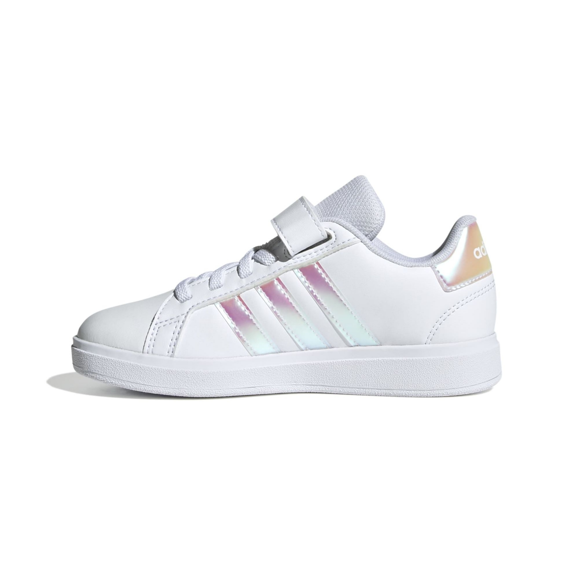 SYN LEATHER      WHITE/IRIDESCENTPINK