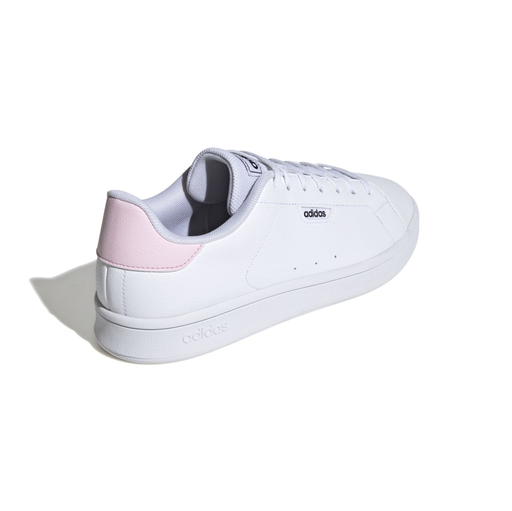 SYN LEATHER      WHITE/CLEARPINK