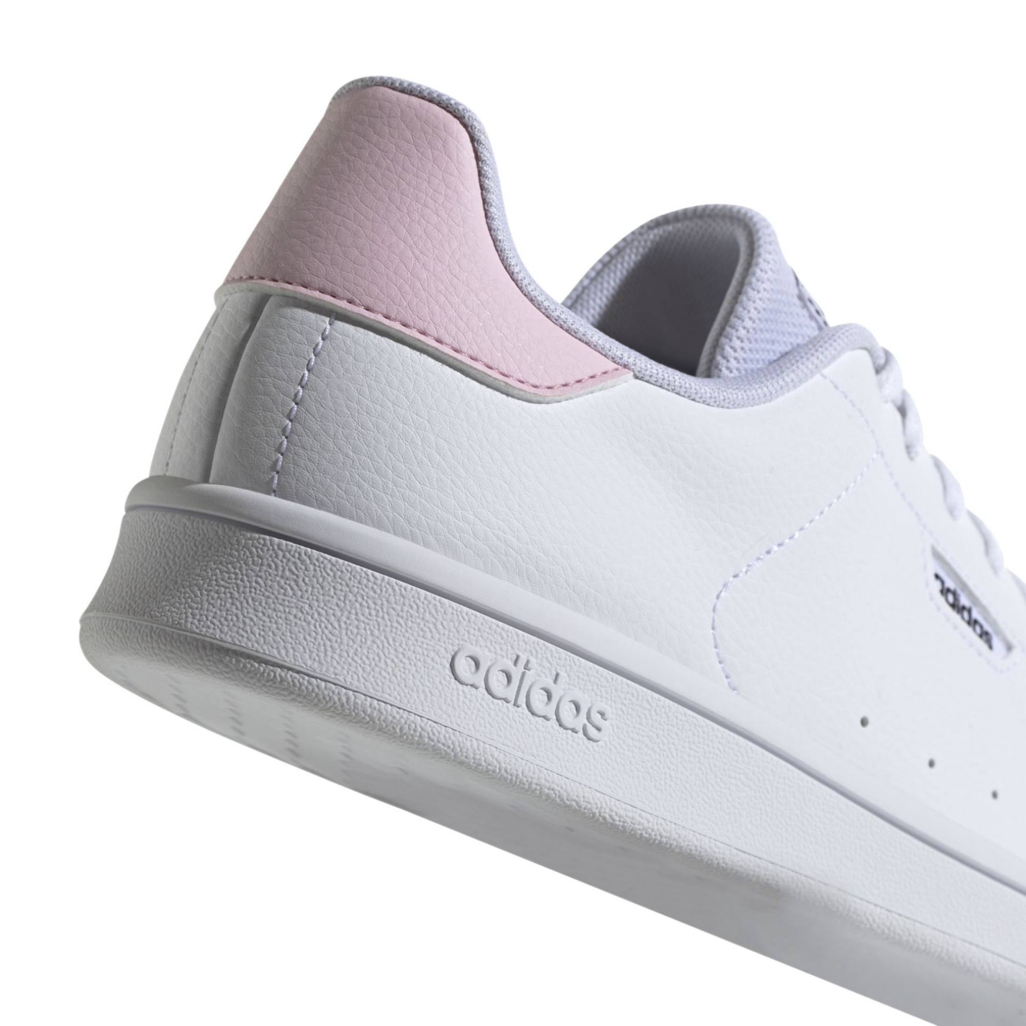 SYN LEATHER      WHITE/CLEARPINK