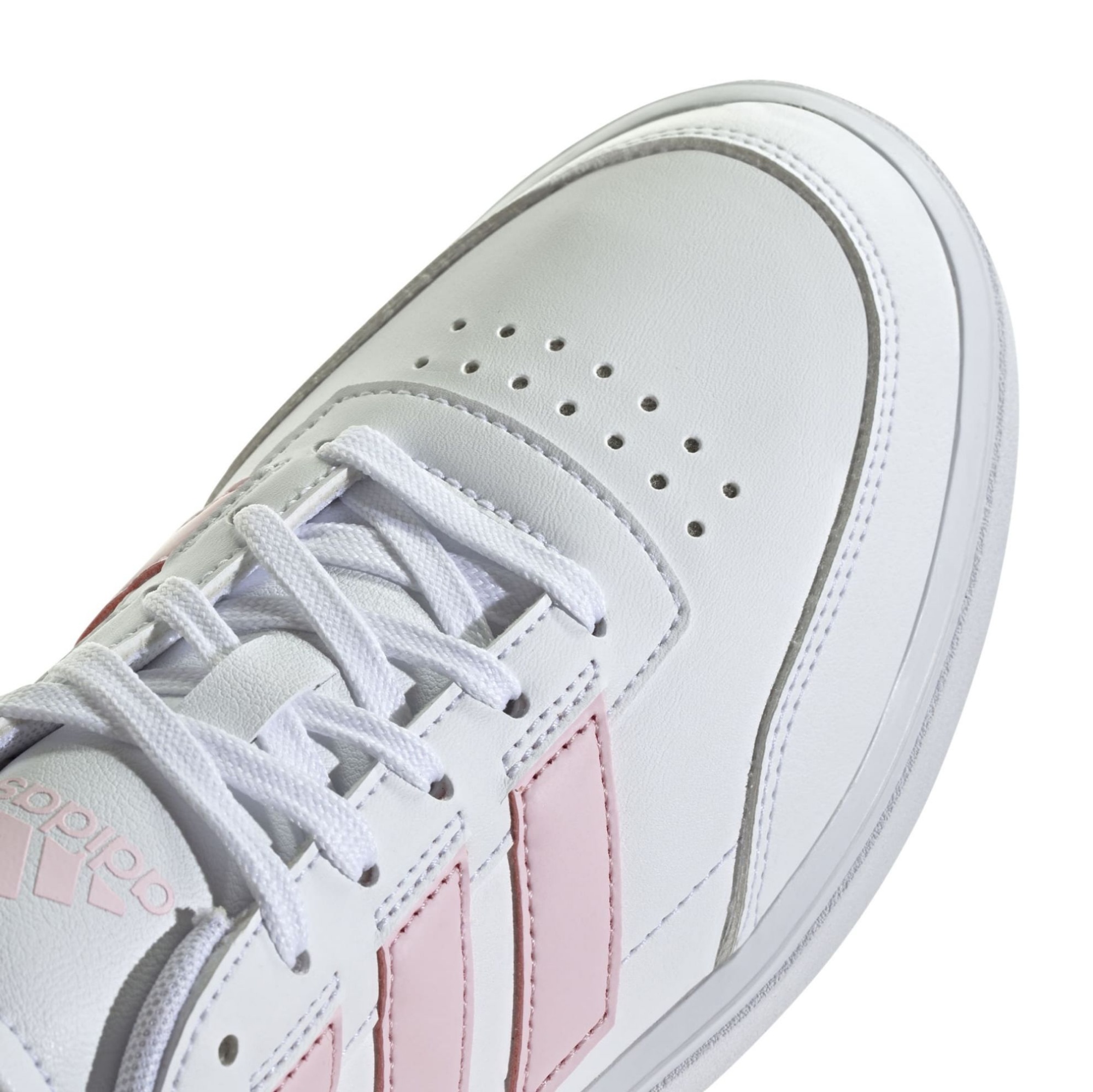 SYN LEATHER      WHITE/CLEARPINK/PINK