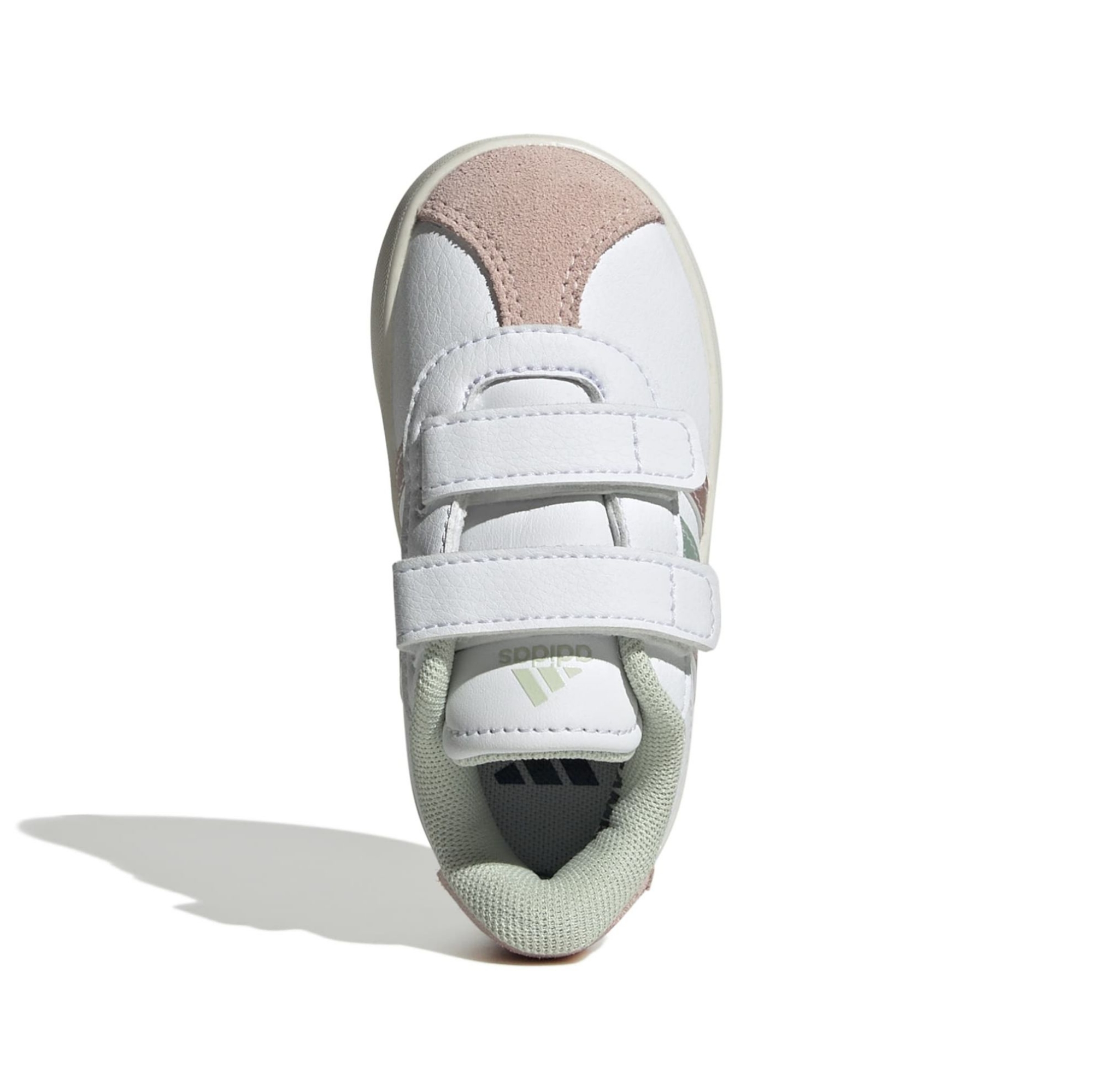 SYNLEA-SUEDE     WHT/GREEN/SANDYPINKMET