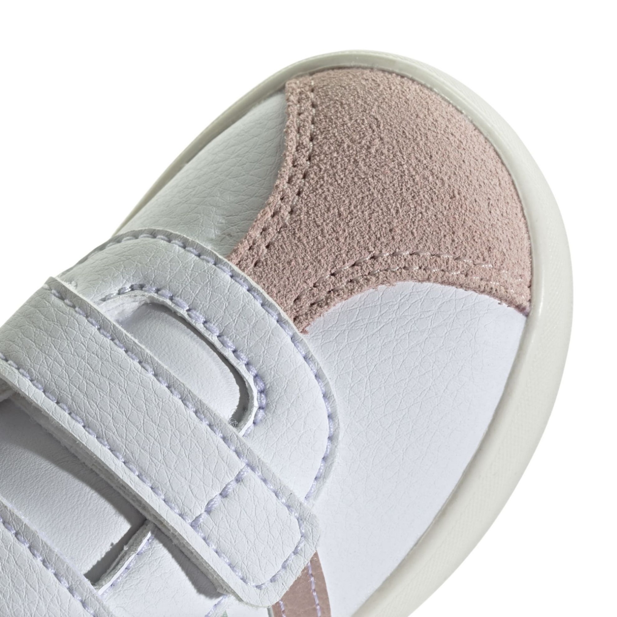 SYNLEA-SUEDE     WHT/GREEN/SANDYPINKMET