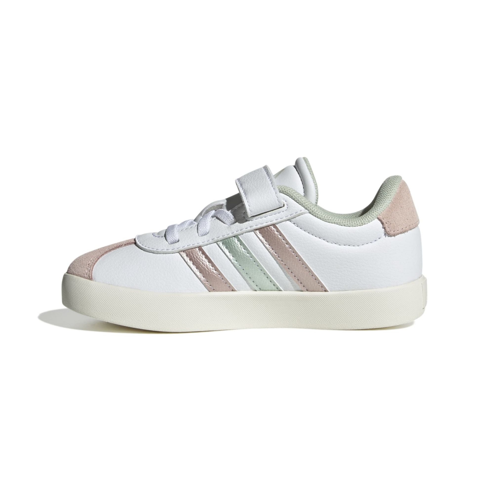 SYNLEA-SUEDE     WHT/LINENGREEN/PINKMET