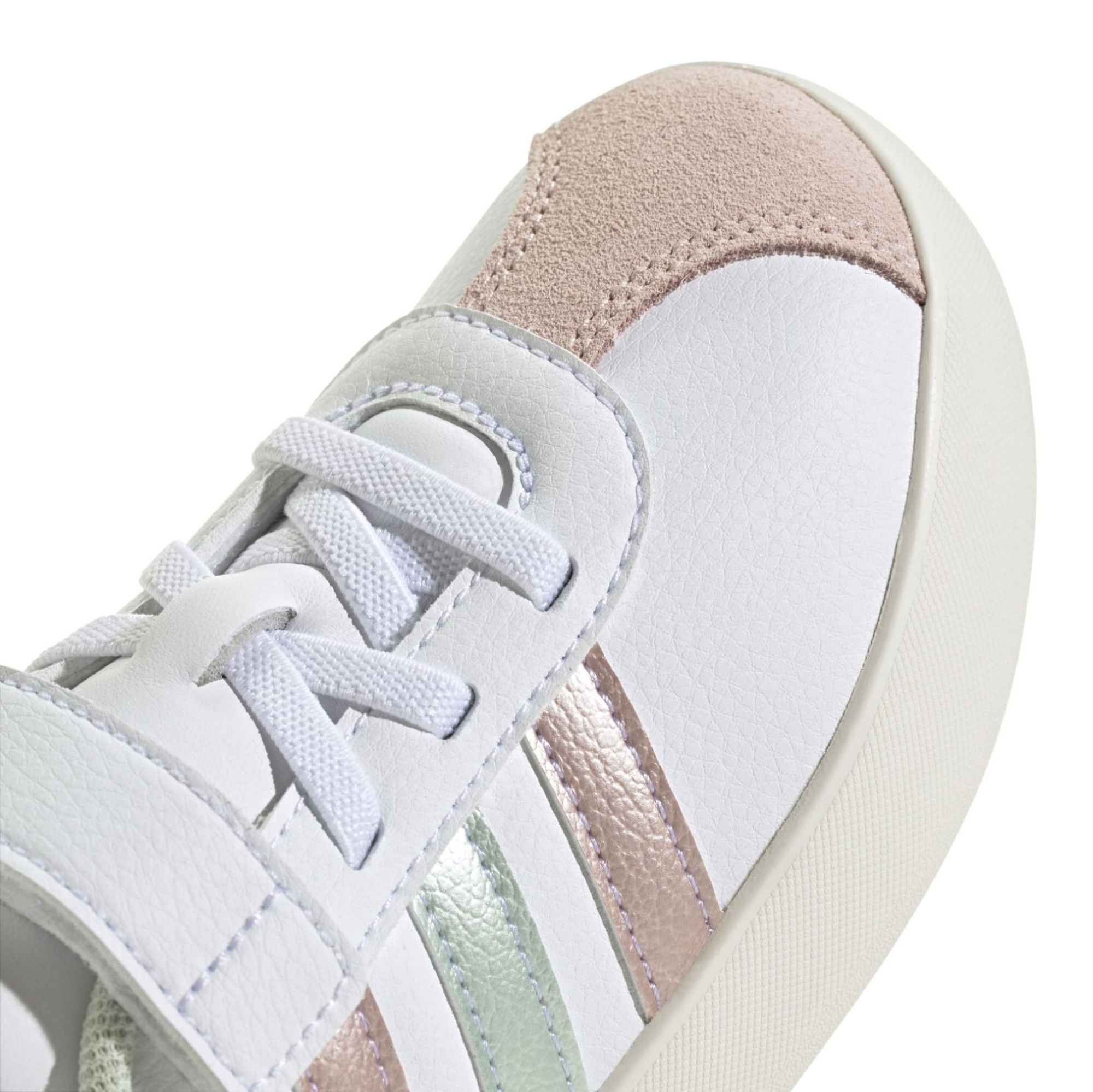 SYNLEA-SUEDE     WHT/LINENGREEN/PINKMET