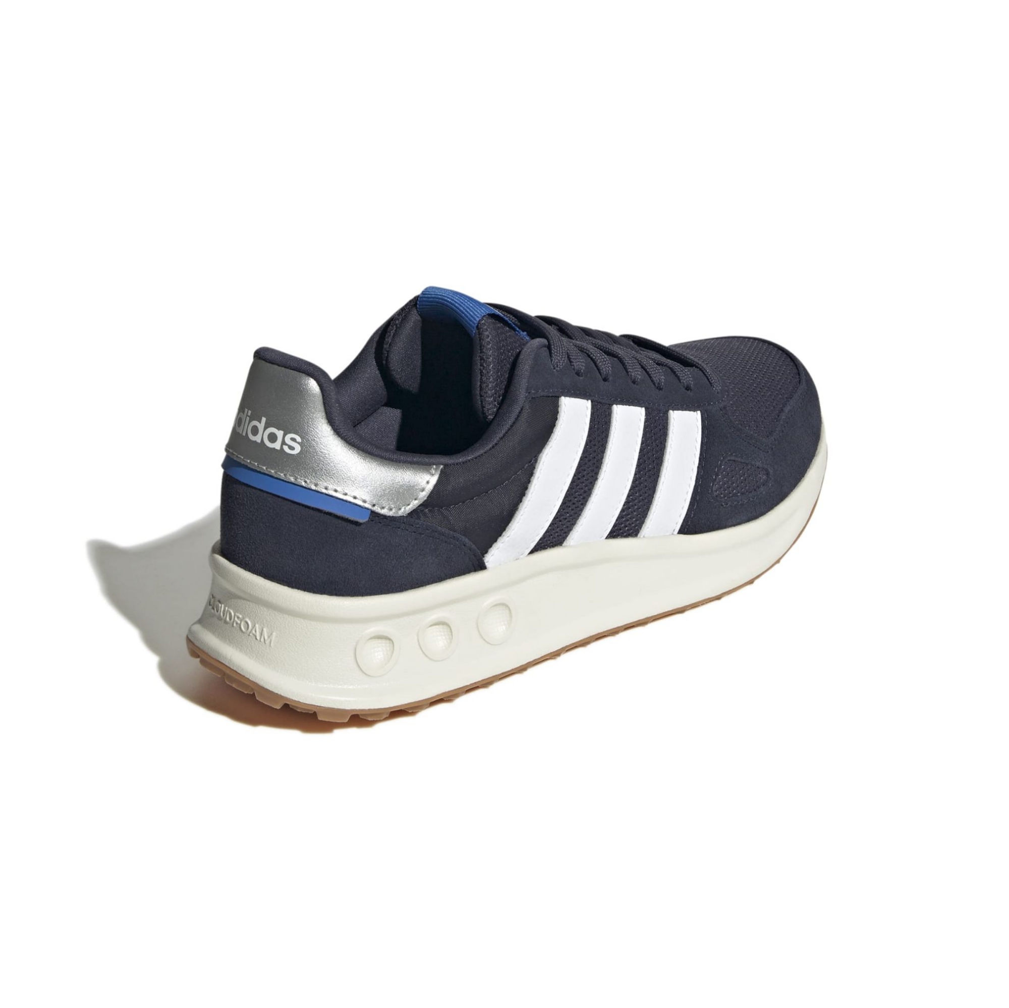 NYLON-SUEDE      NAVY/WHITE/SILVER