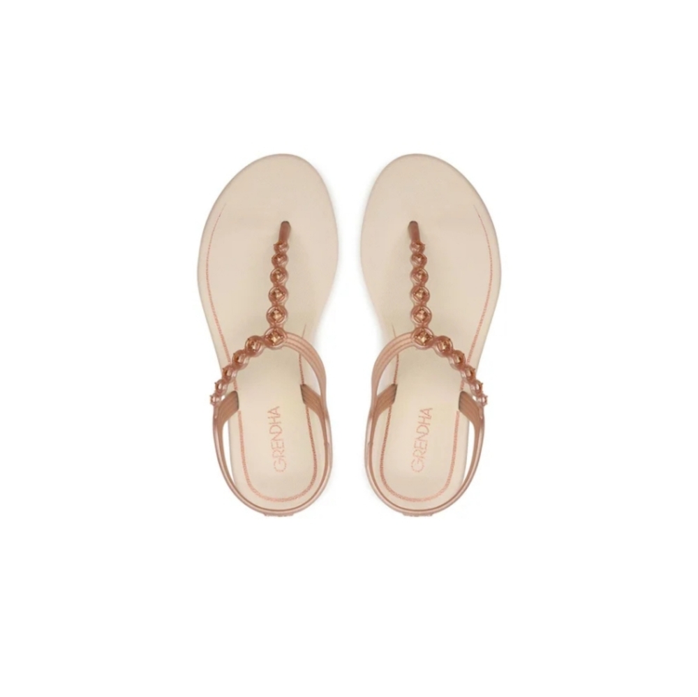 SANDALO GOMMA    OFFWHITE