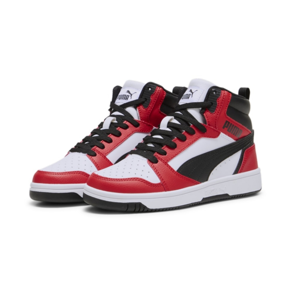 RBD V6 MID JR    WHITE-BLACK-RED