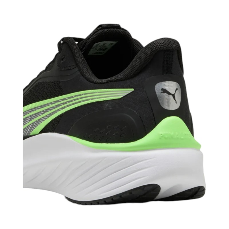 MESH-SYNTH.      BLACK-GREEN GLARE