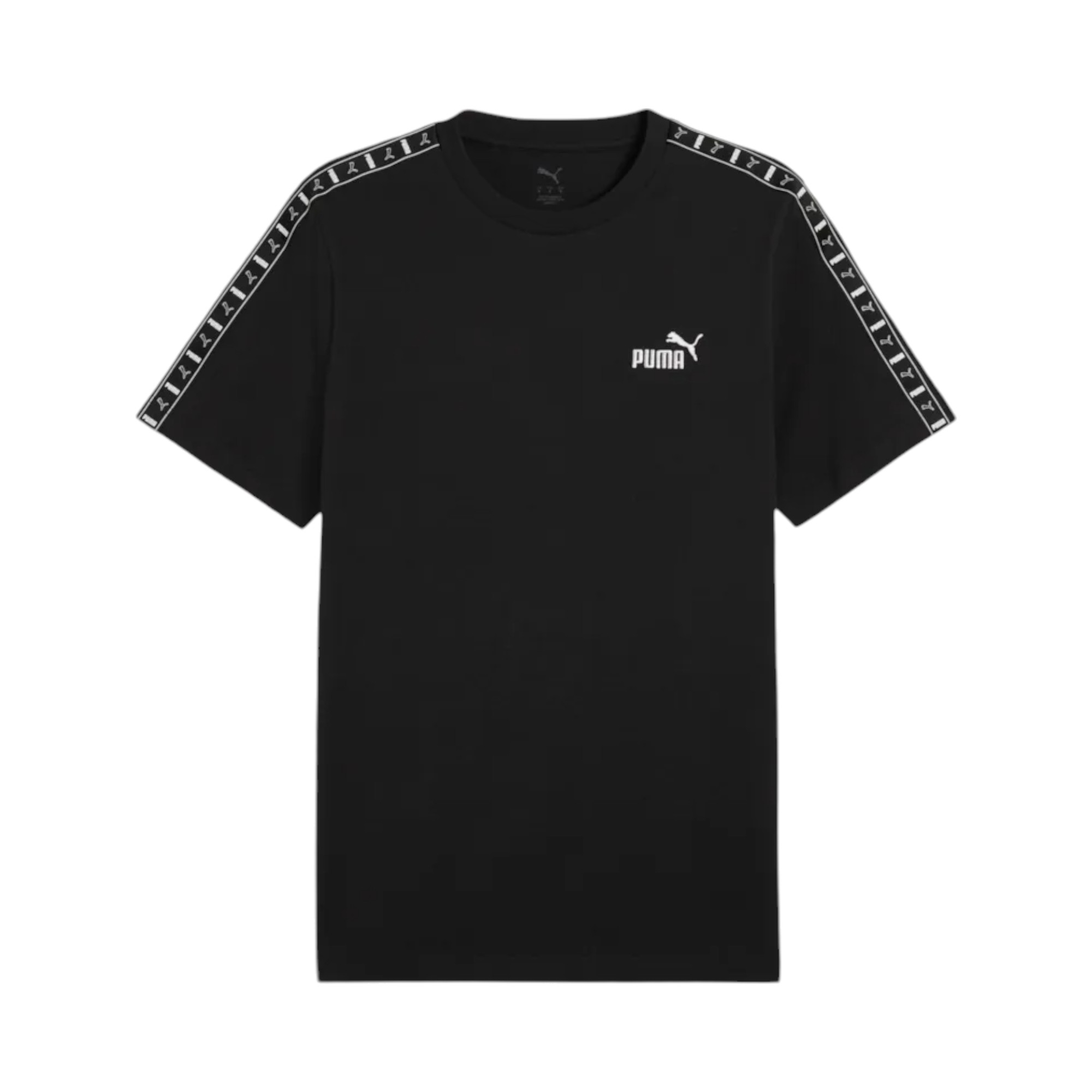 COT.JERSEY TEE   BLACK