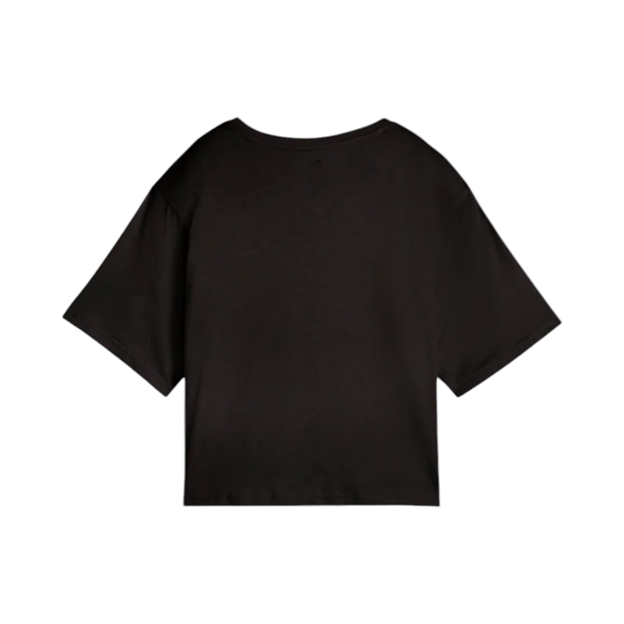 CROP RELAXED TEE BLACK