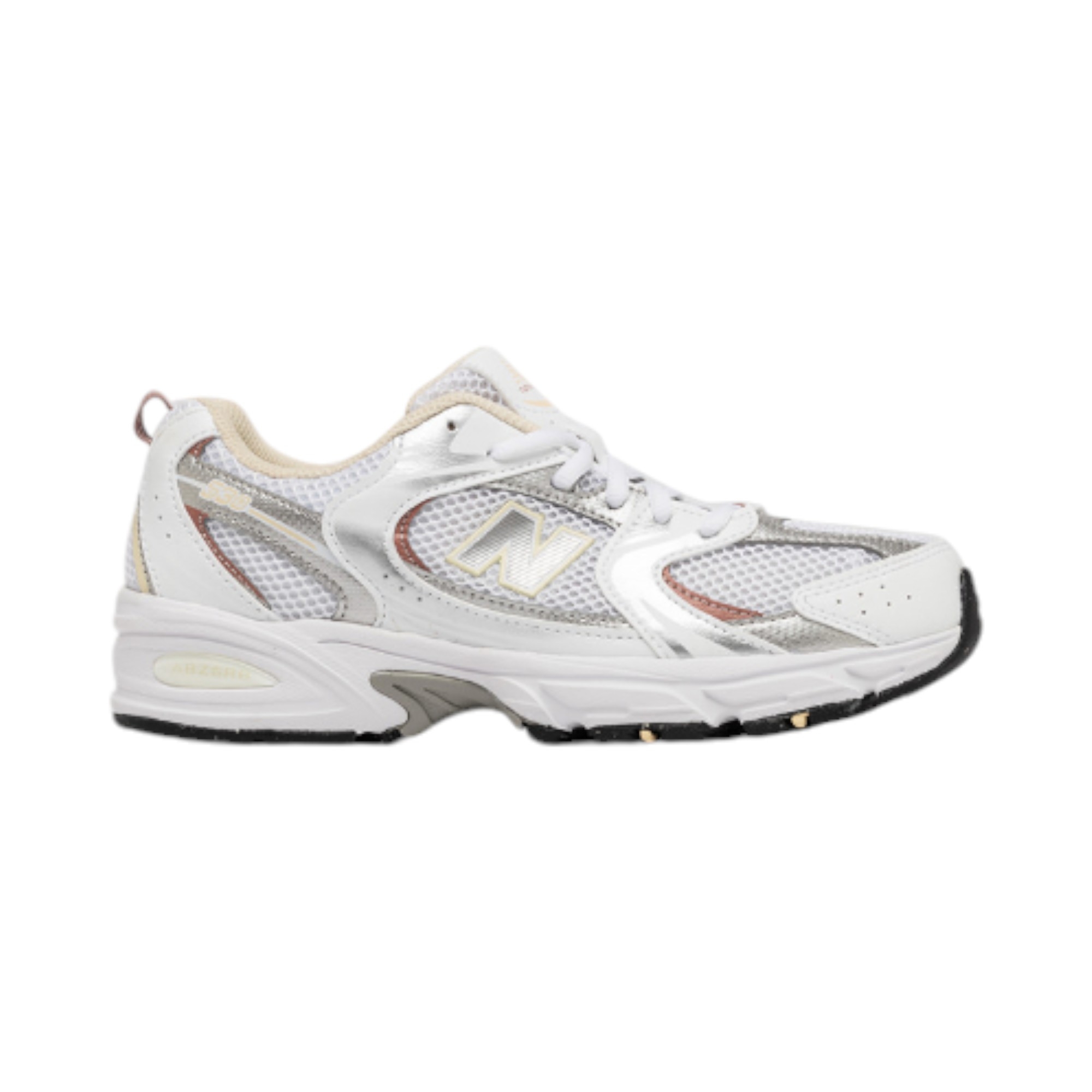 SYNTH/TEXTILE    WHITE-SILVER