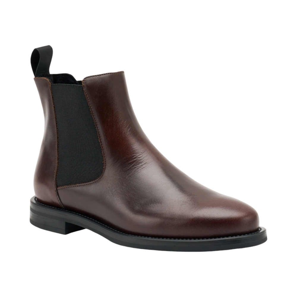 Beatles liscio in pelle con finish ombreggiato