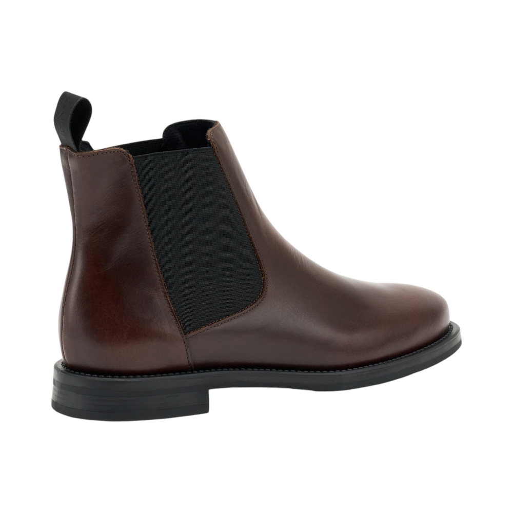 Beatles liscio in pelle con finish ombreggiato