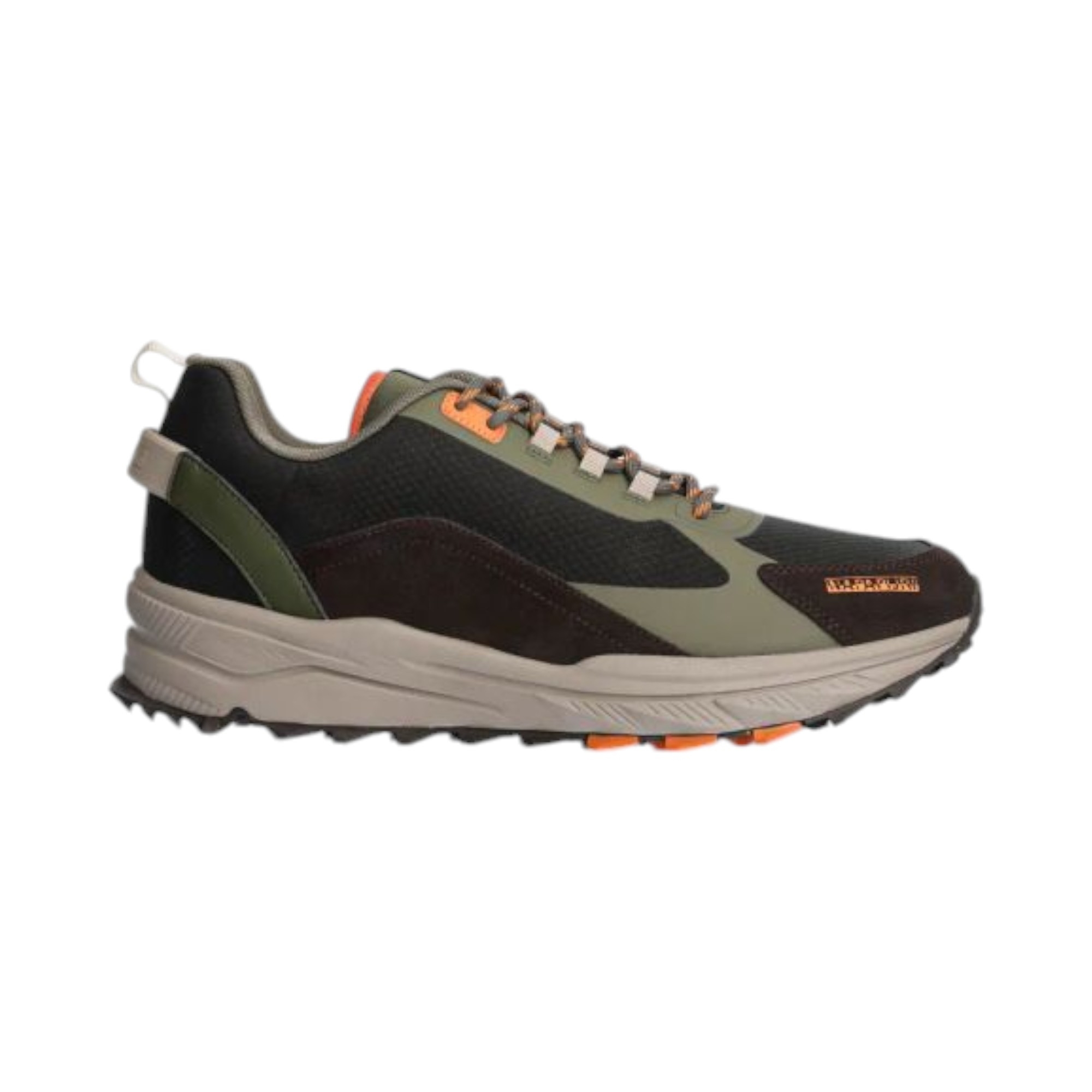 RIPSTOP-SUEDE WR GREEN-BRWN-ORANGE