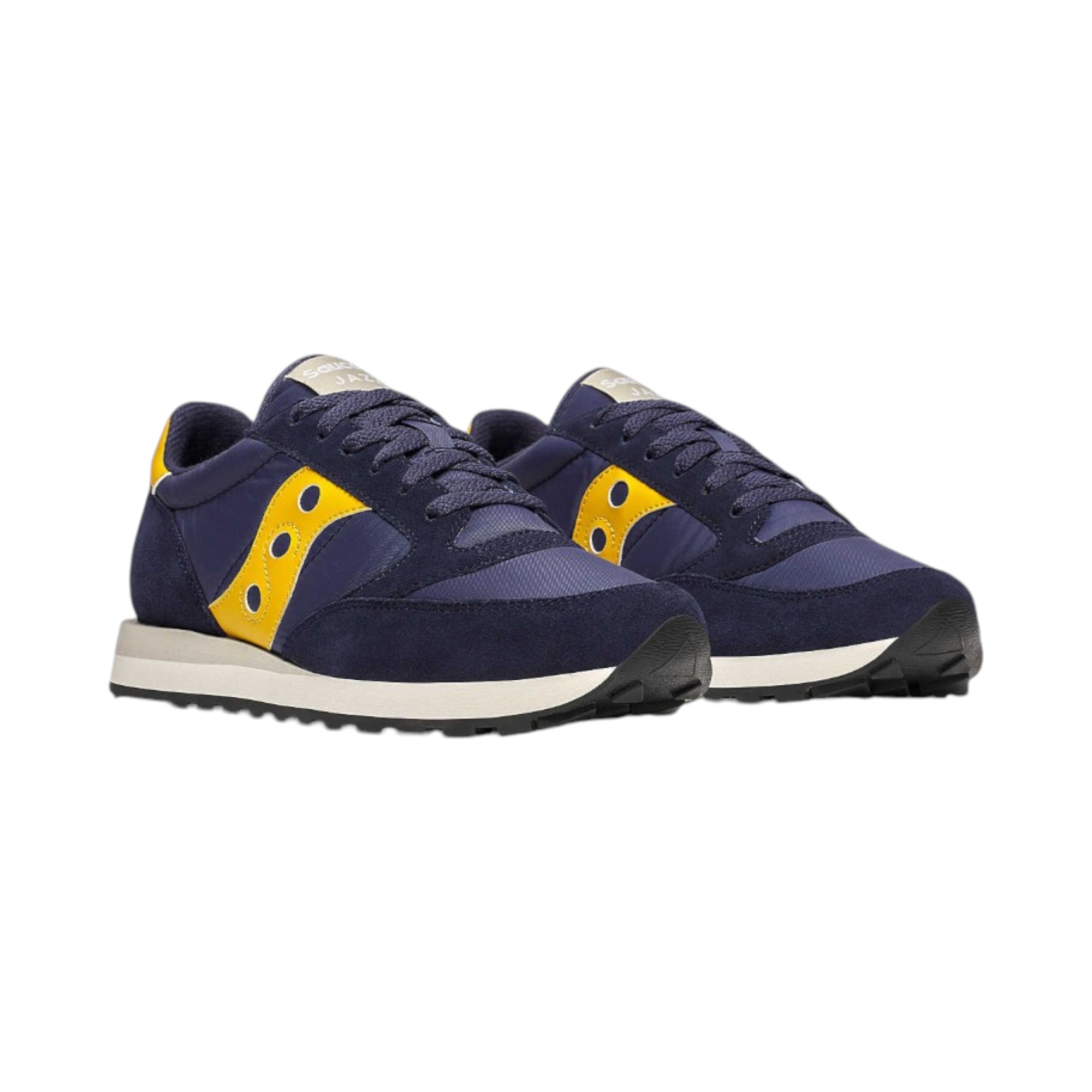 SUEDE-NYLON      NAVY-MUSTARD