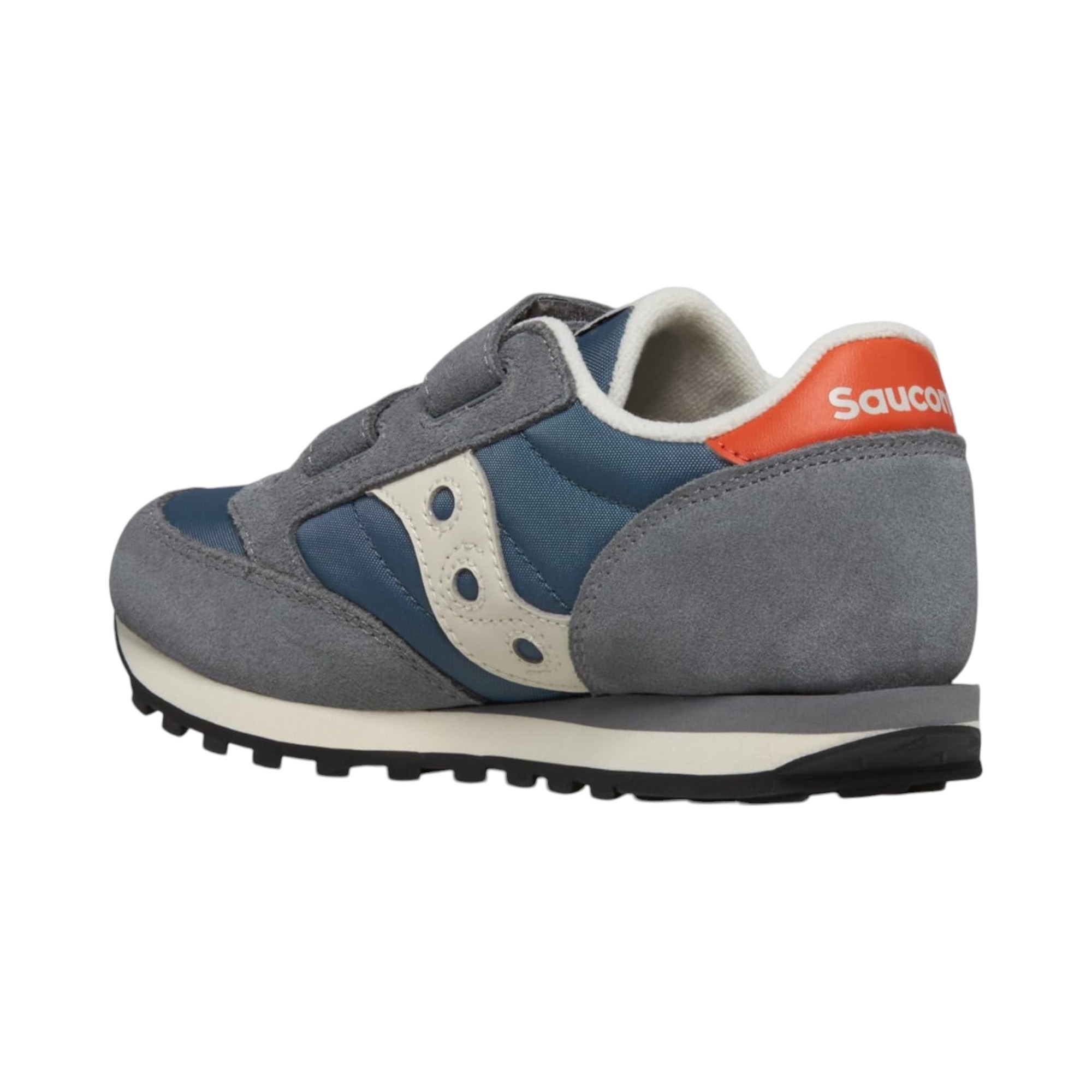 SUEDE-NYLON      GREY-BLUE