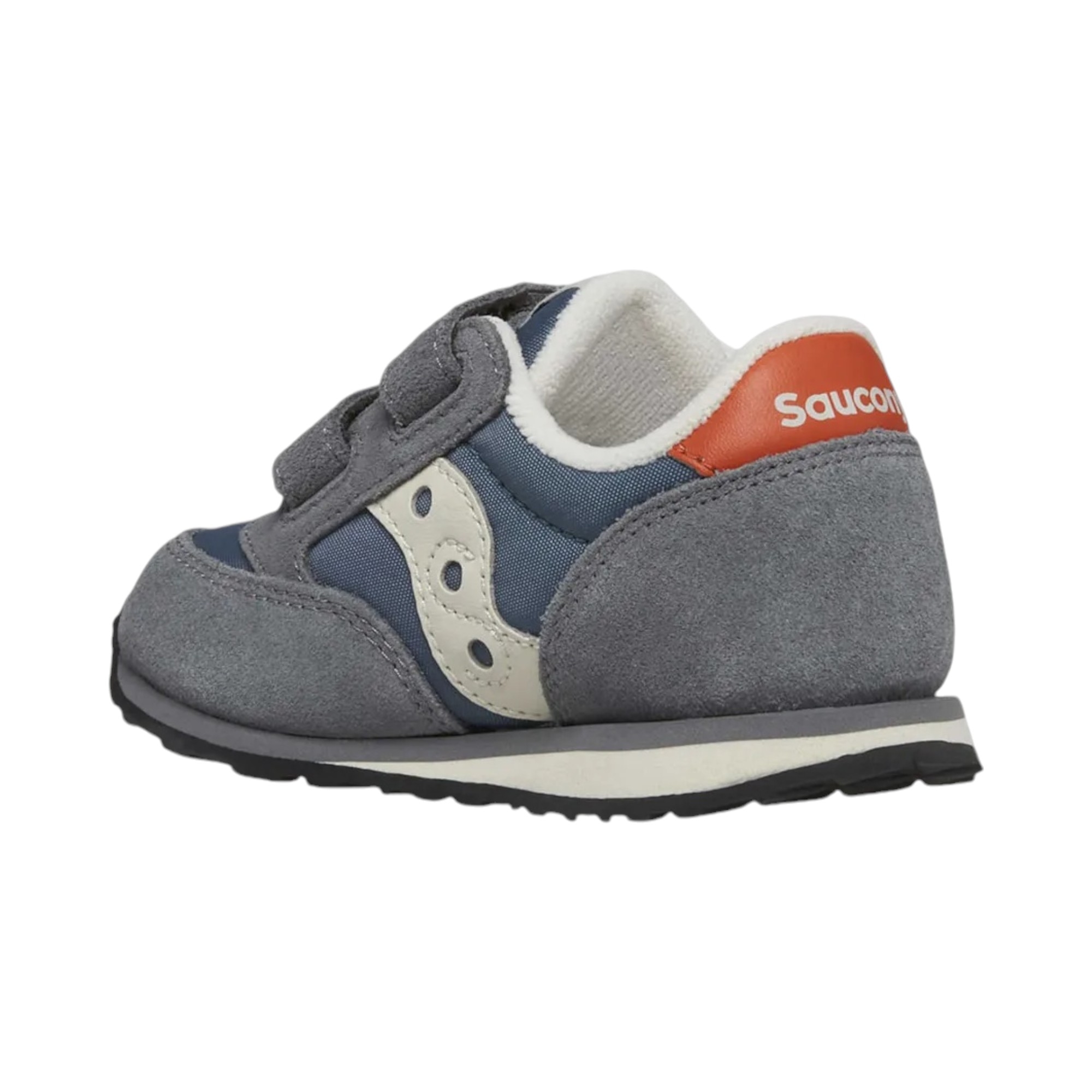 SUEDE-NYLON      GREY-BLUE