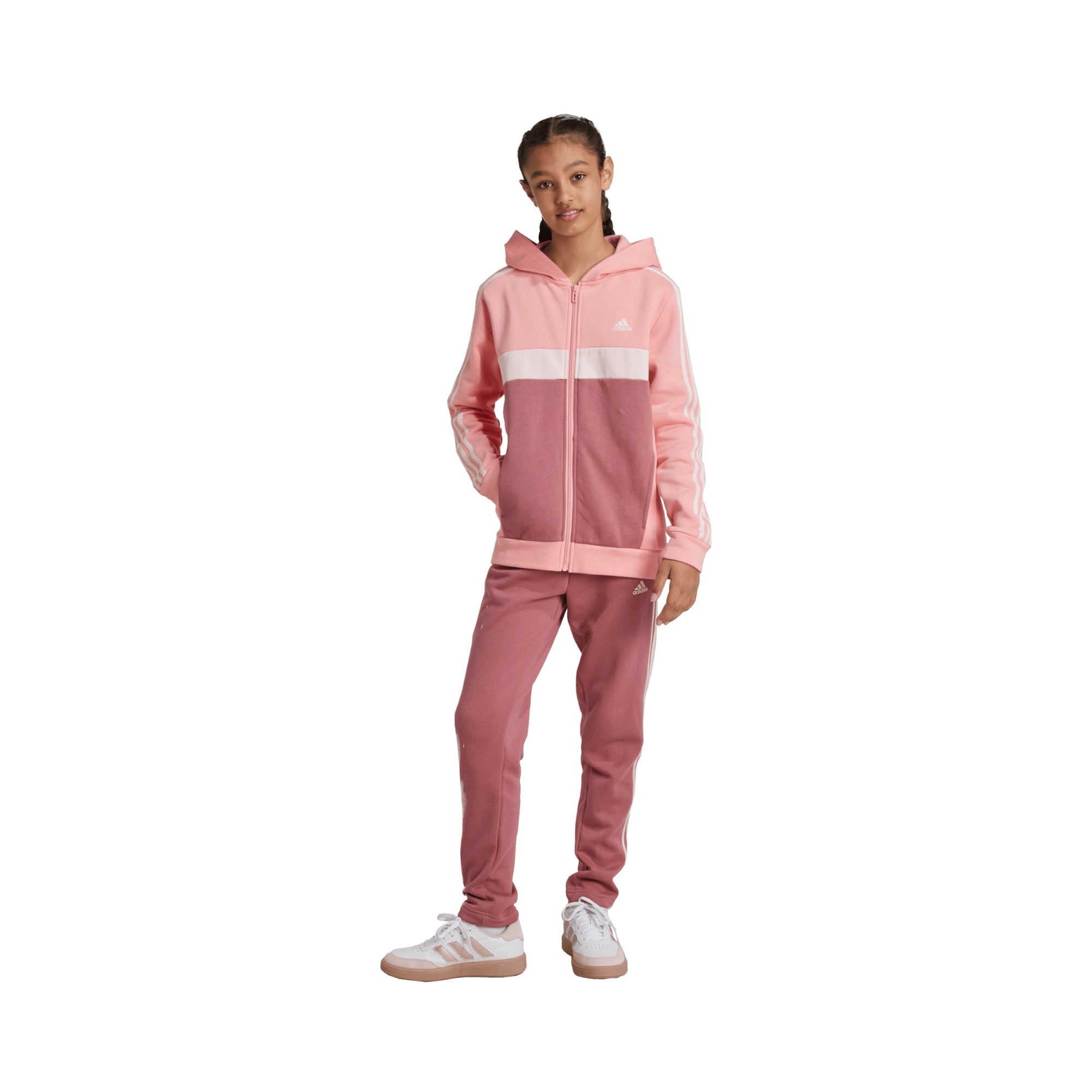 COT.FLEECE       SEMIPINK/PREL.CRIMSON