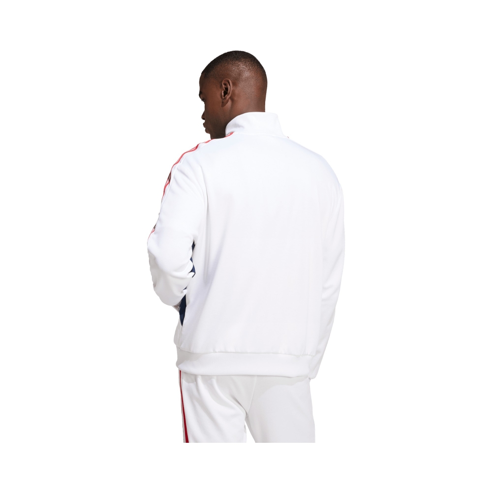 POLY INTERLOCK   WHITE/RED/BLUE/NAVY