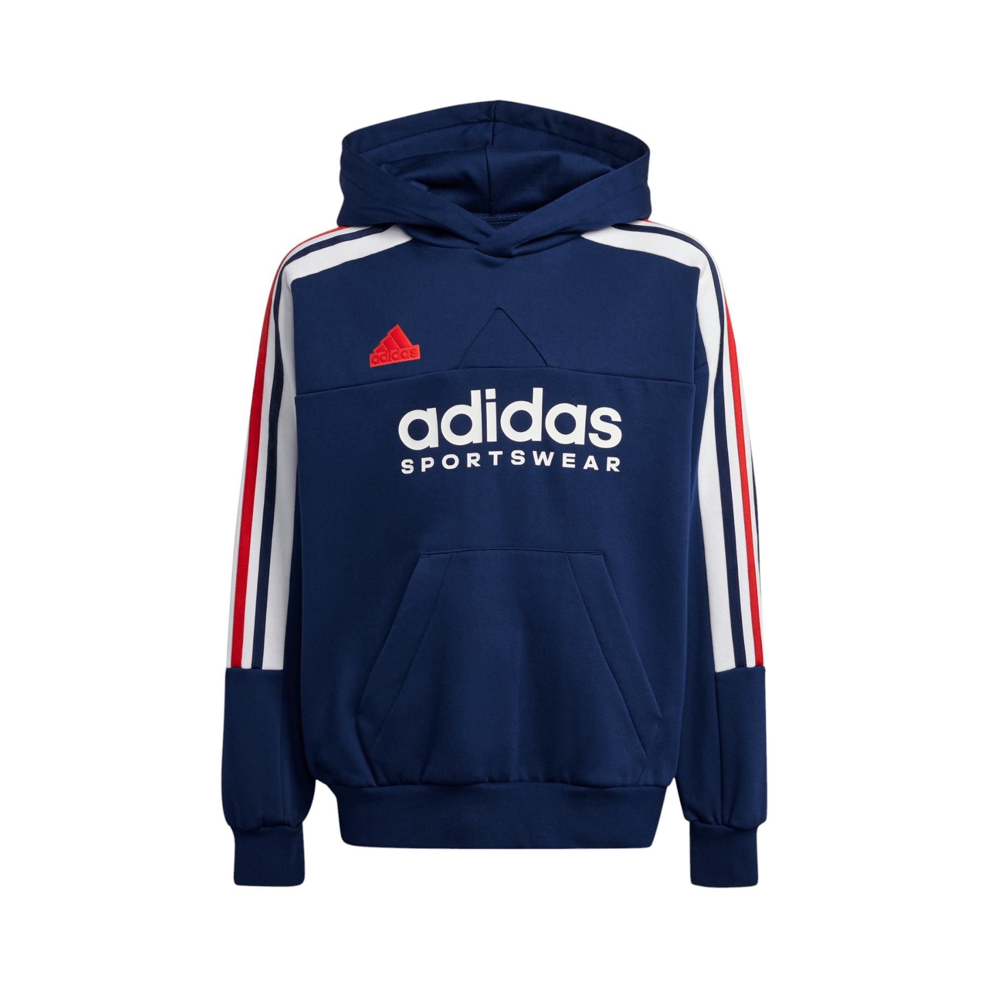 COT.FLEECE       NAVY/WHITE/SCARLET