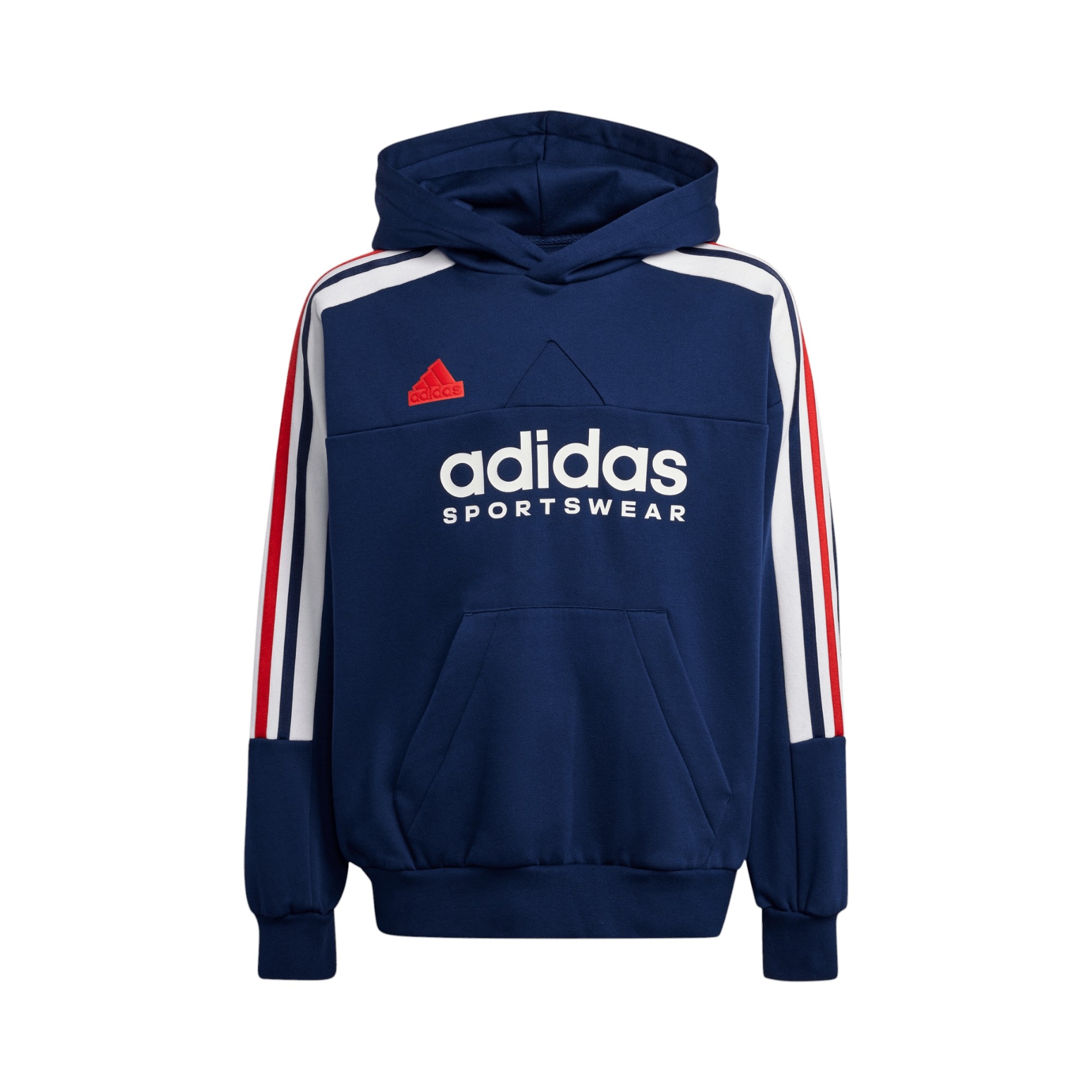 COT.FLEECE       NAVY/WHITE/SCARLET