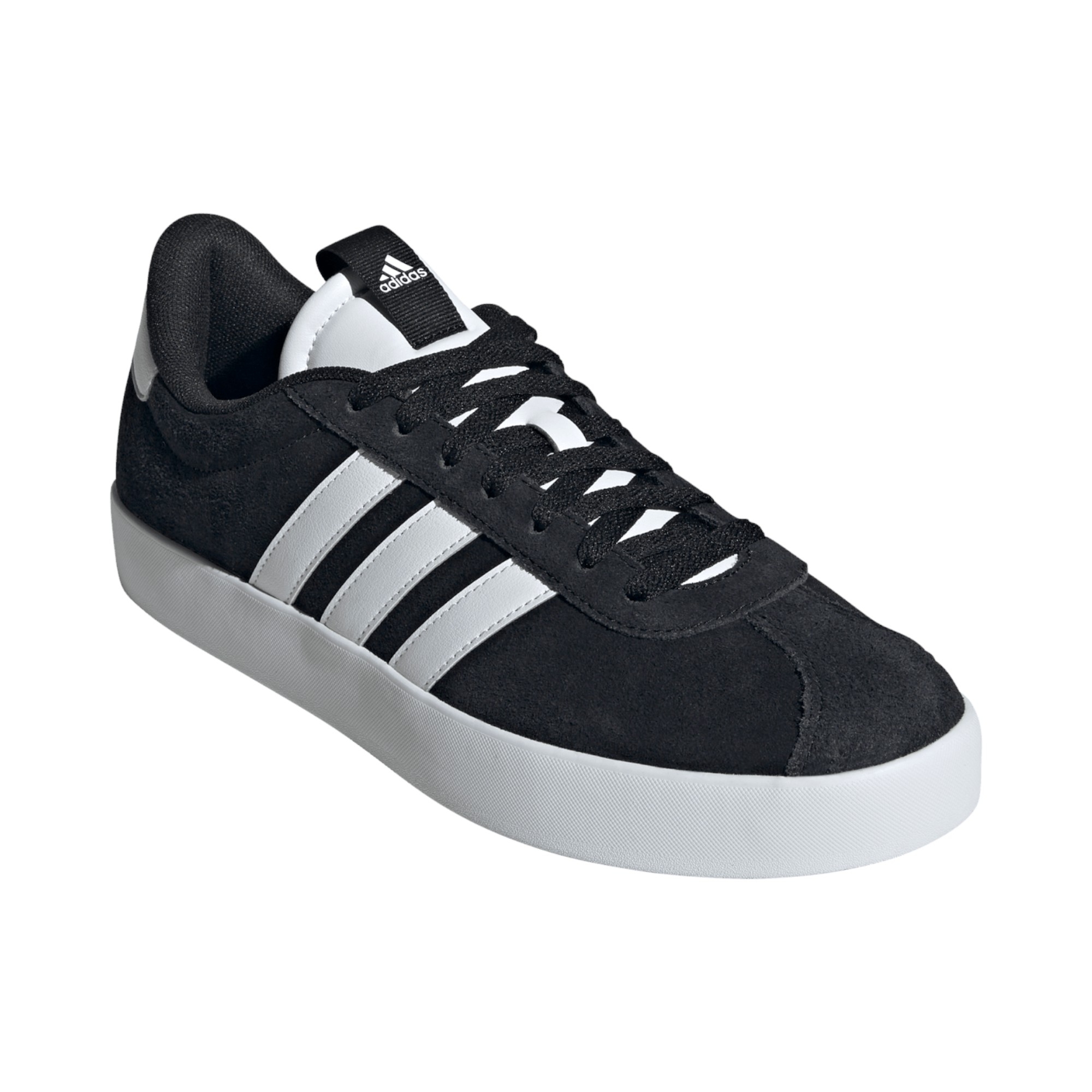 SUEDE-LEATHER    BLACK/WHITE/BLACK