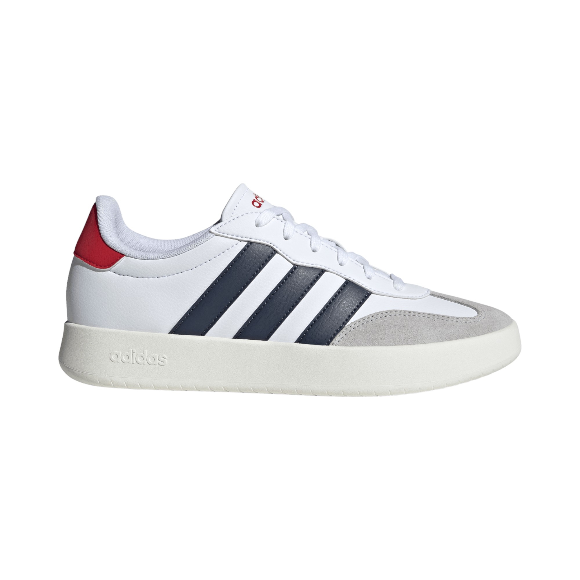 SYNLEA-SUEDE     WHITE/NAVY/SCARLET