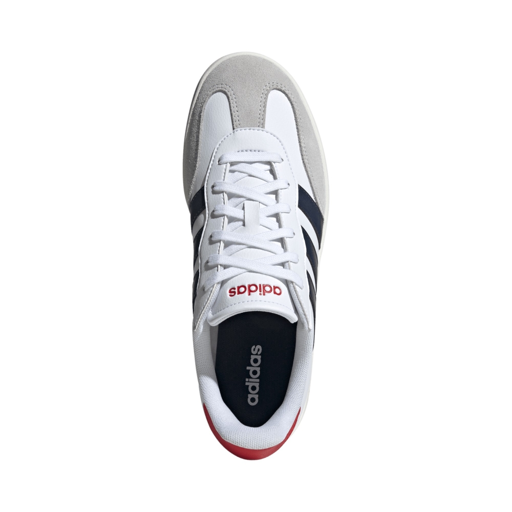 SYNLEA-SUEDE     WHITE/NAVY/SCARLET