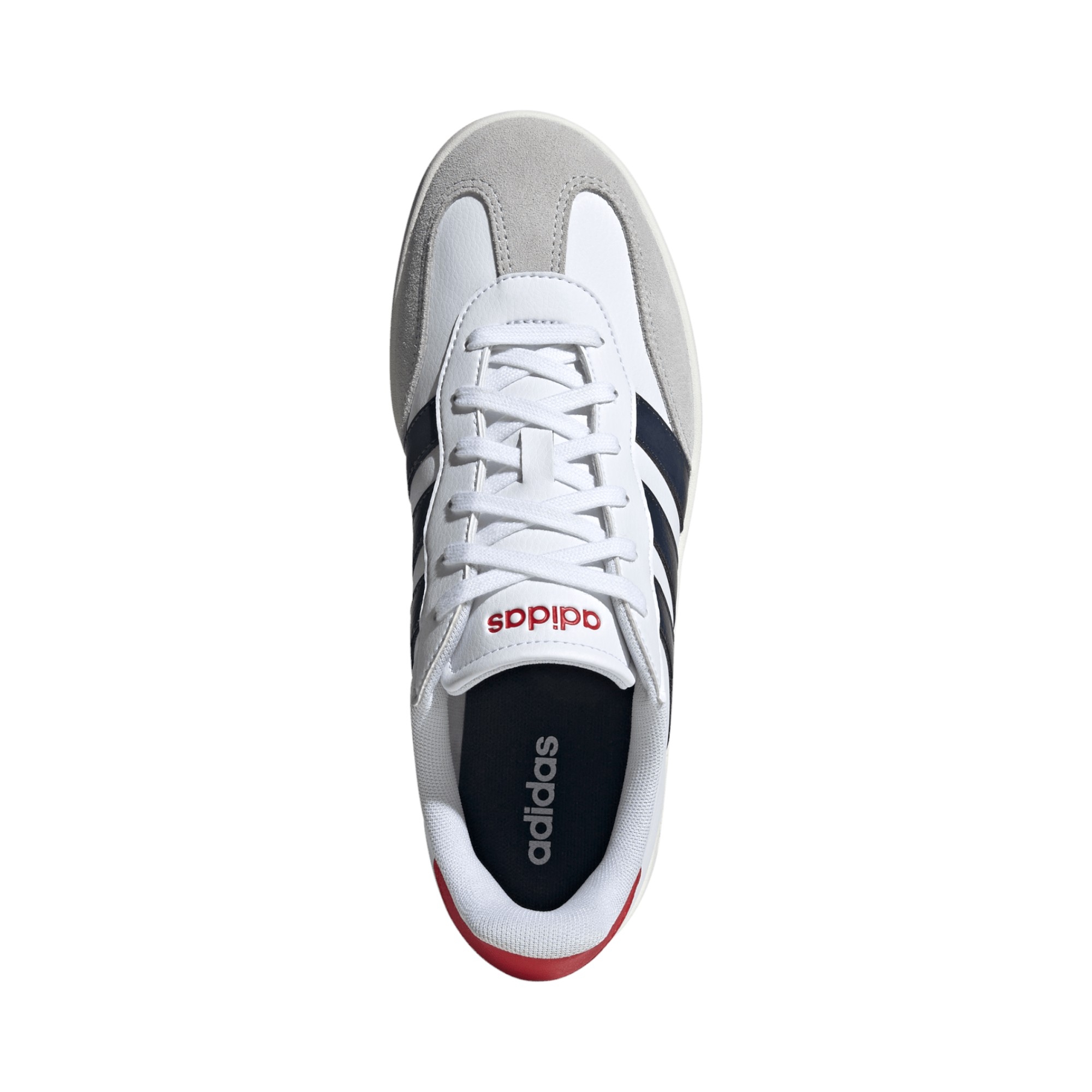 SYNLEA-SUEDE     WHITE/NAVY/SCARLET