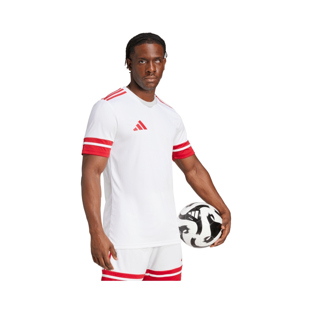 POLY INTERLOCK   WHITE/POWER RED