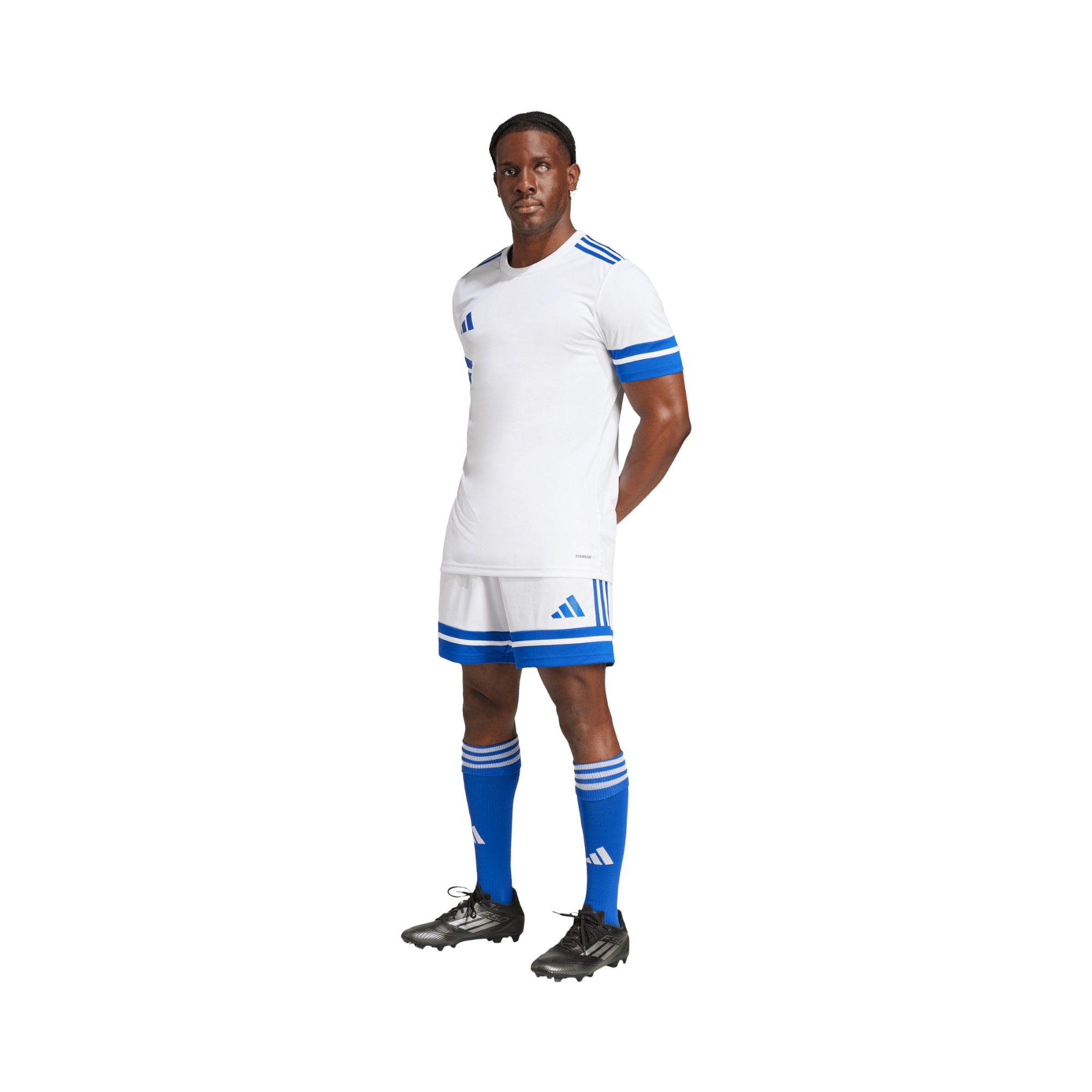 POLY INTERLOCK   WHITE/ROYAL BLUE