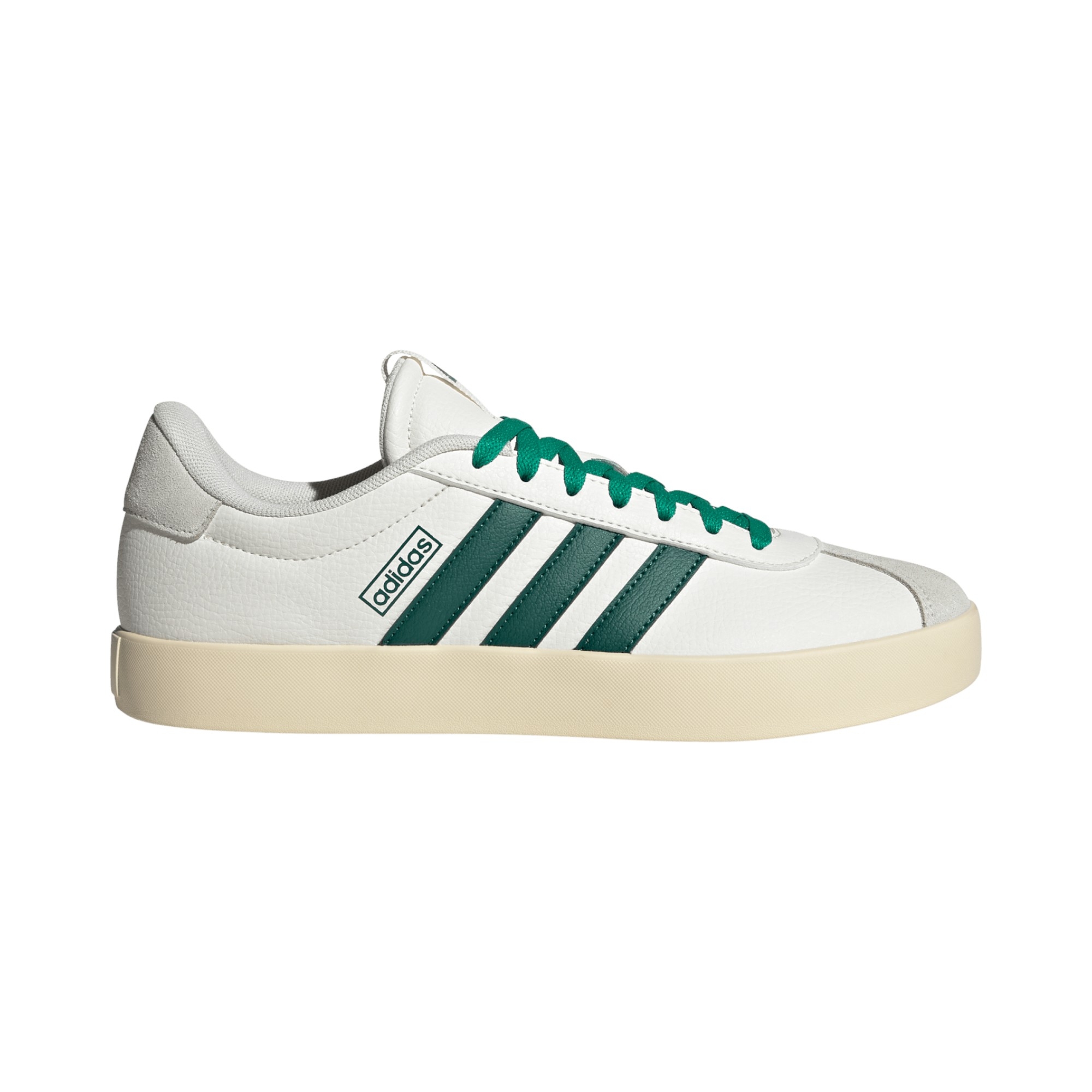 SYNLEA-SUEDE     WHITE/GREEN/COURT GREEN