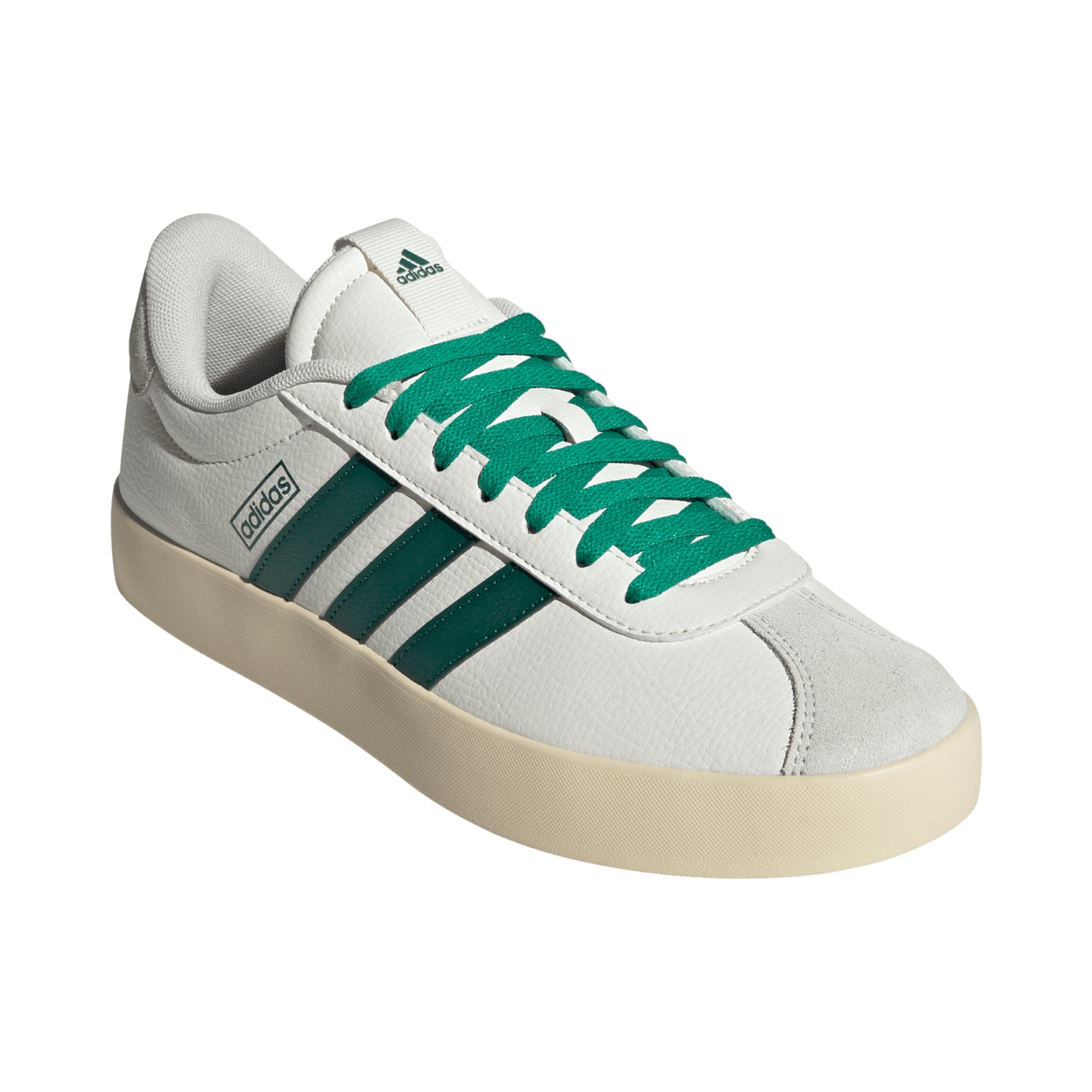 SYNLEA-SUEDE     WHITE/GREEN/COURT GREEN