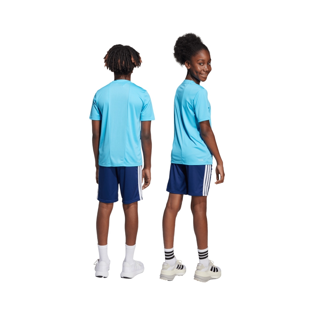 POLY INTERLOCK   BRIGHT CYAN/WHITE