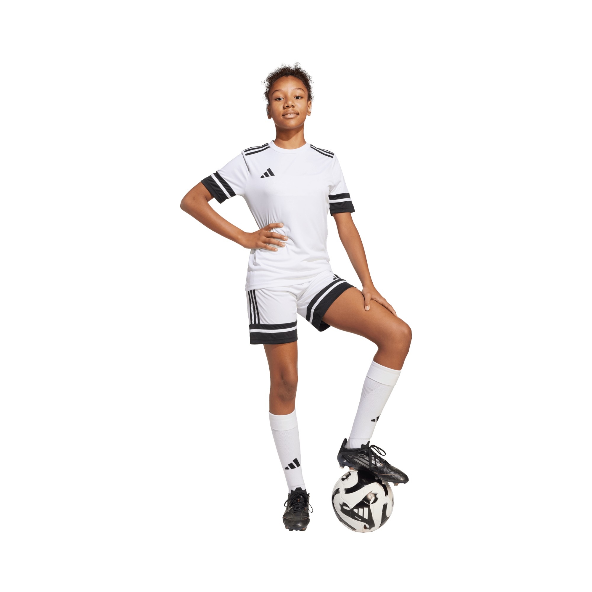 POLY INTERLOCK   WHITE/BLACK