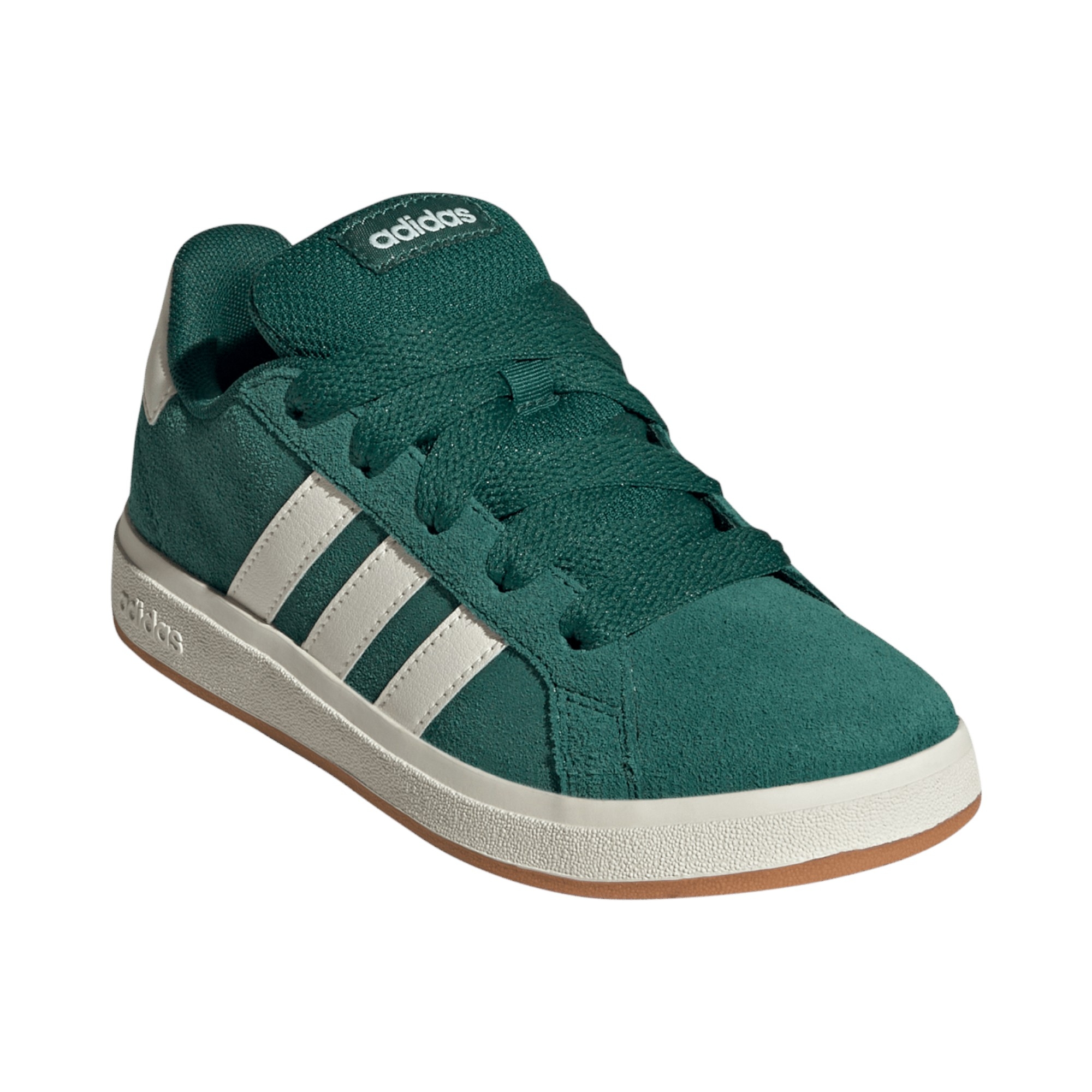 SUEDE-SYNLEA     COLL.GREEN/OFFWHT/GUM