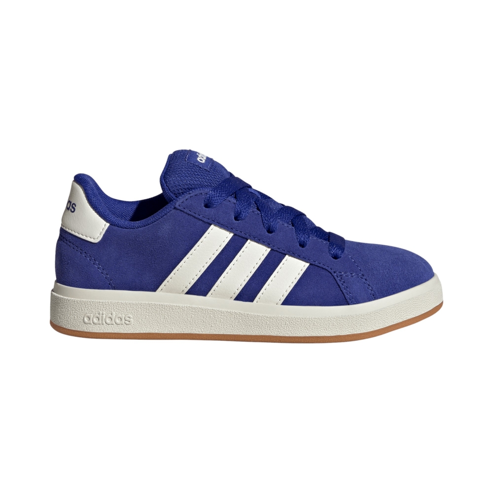 SUEDE-SYNLEA     SEMI BLUE/OFFWHT/GUM