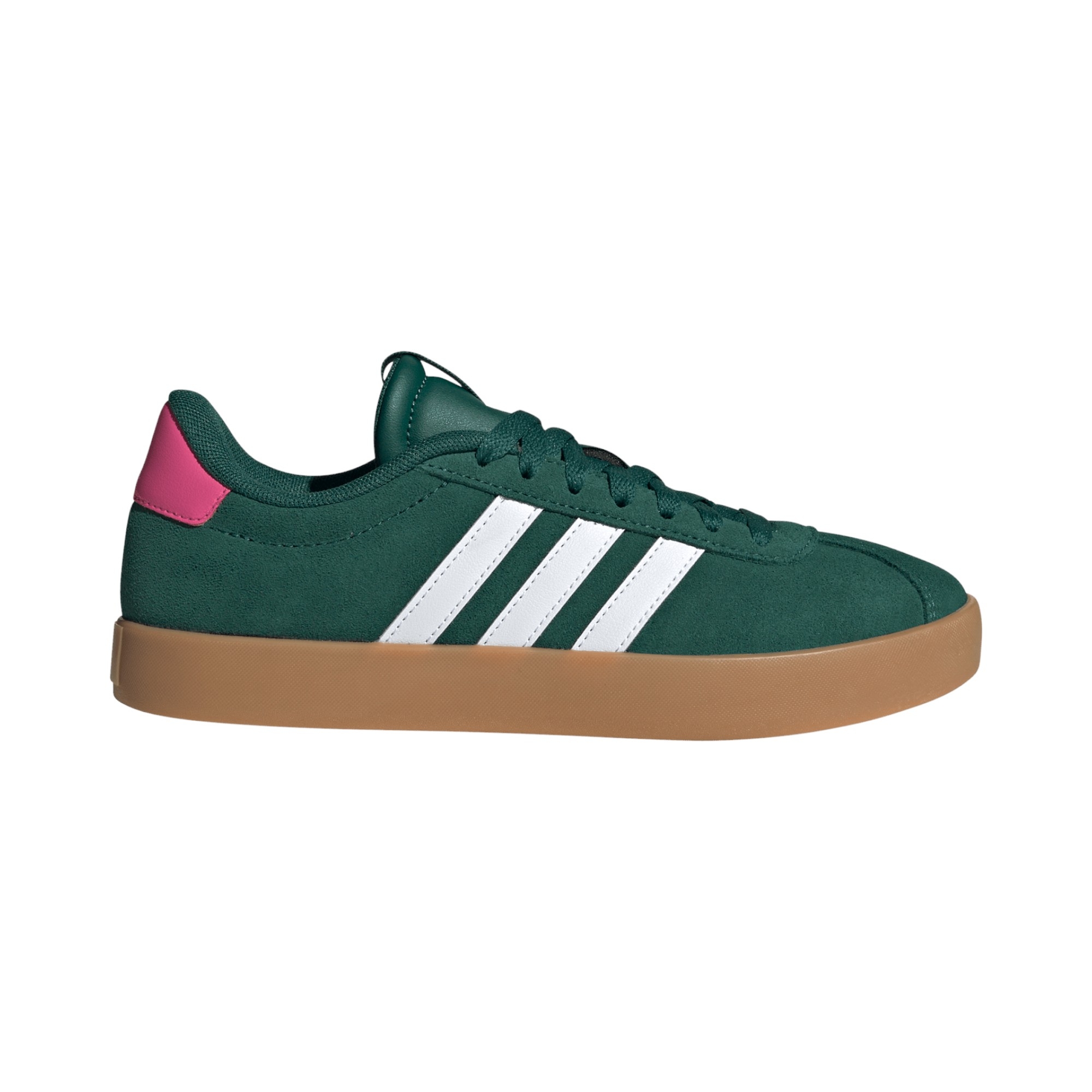 SUEDE-LEATHER    GREEN/WHITE/MAGENTA