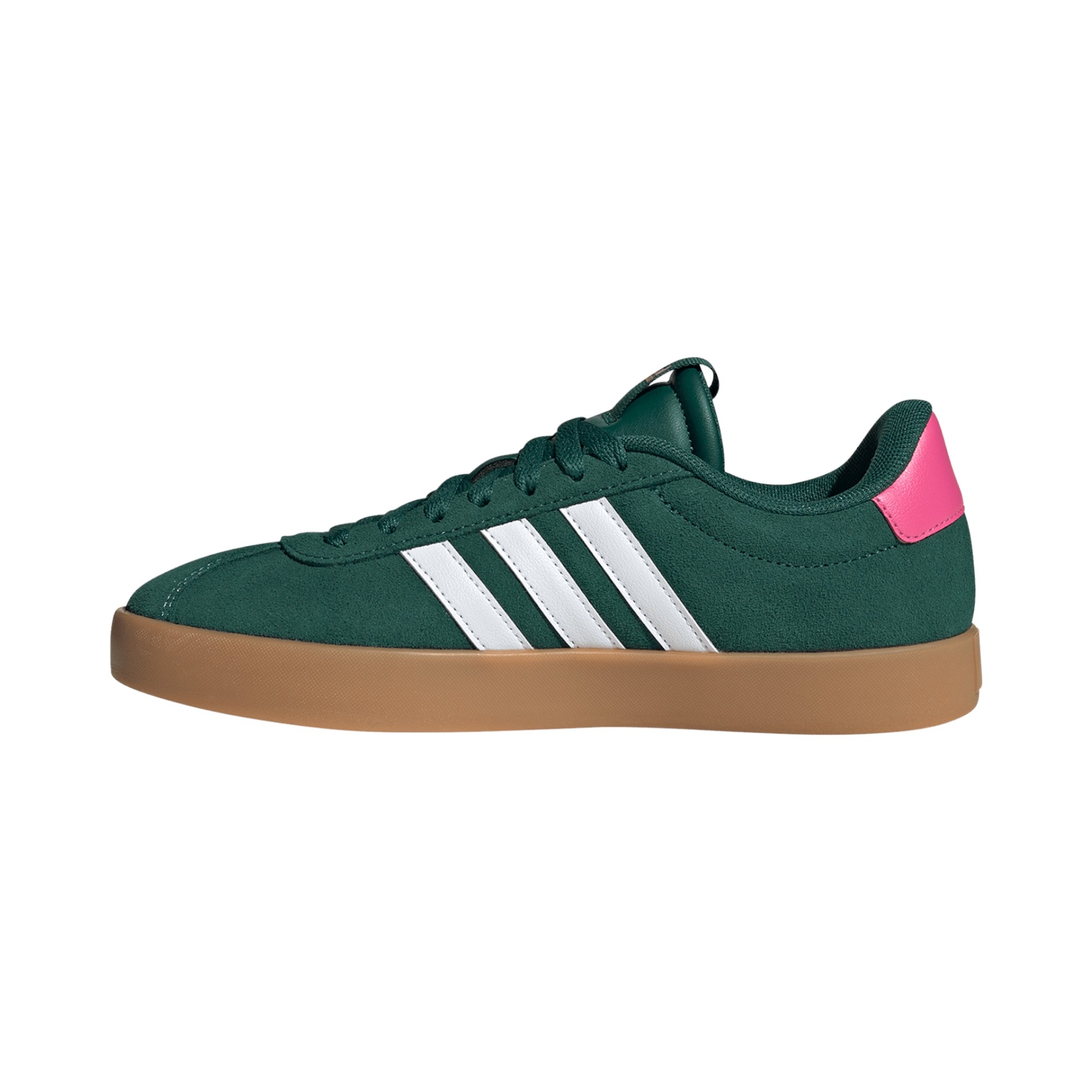 SUEDE-LEATHER    GREEN/WHITE/MAGENTA