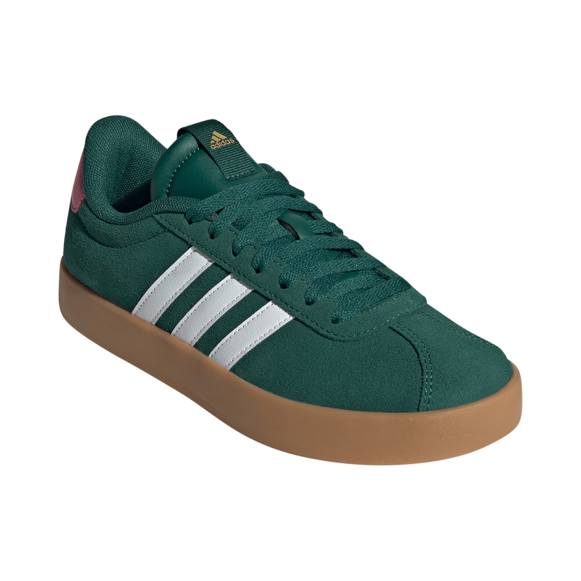 SUEDE-LEATHER    GREEN/WHITE/MAGENTA