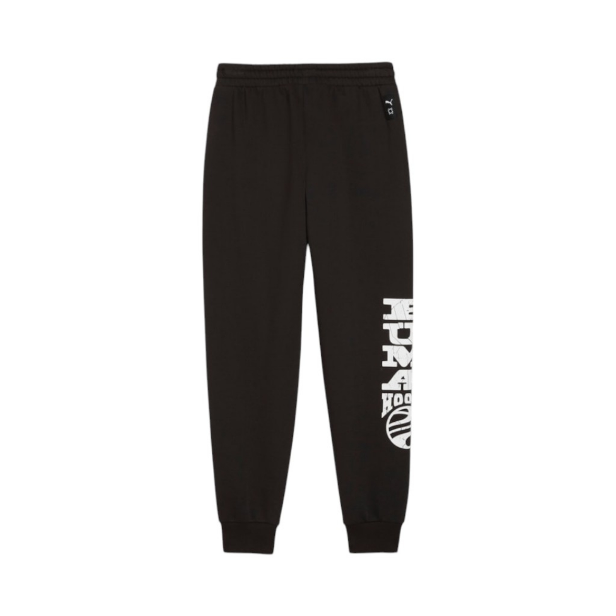 B.PRINT PANTS FL BLACK