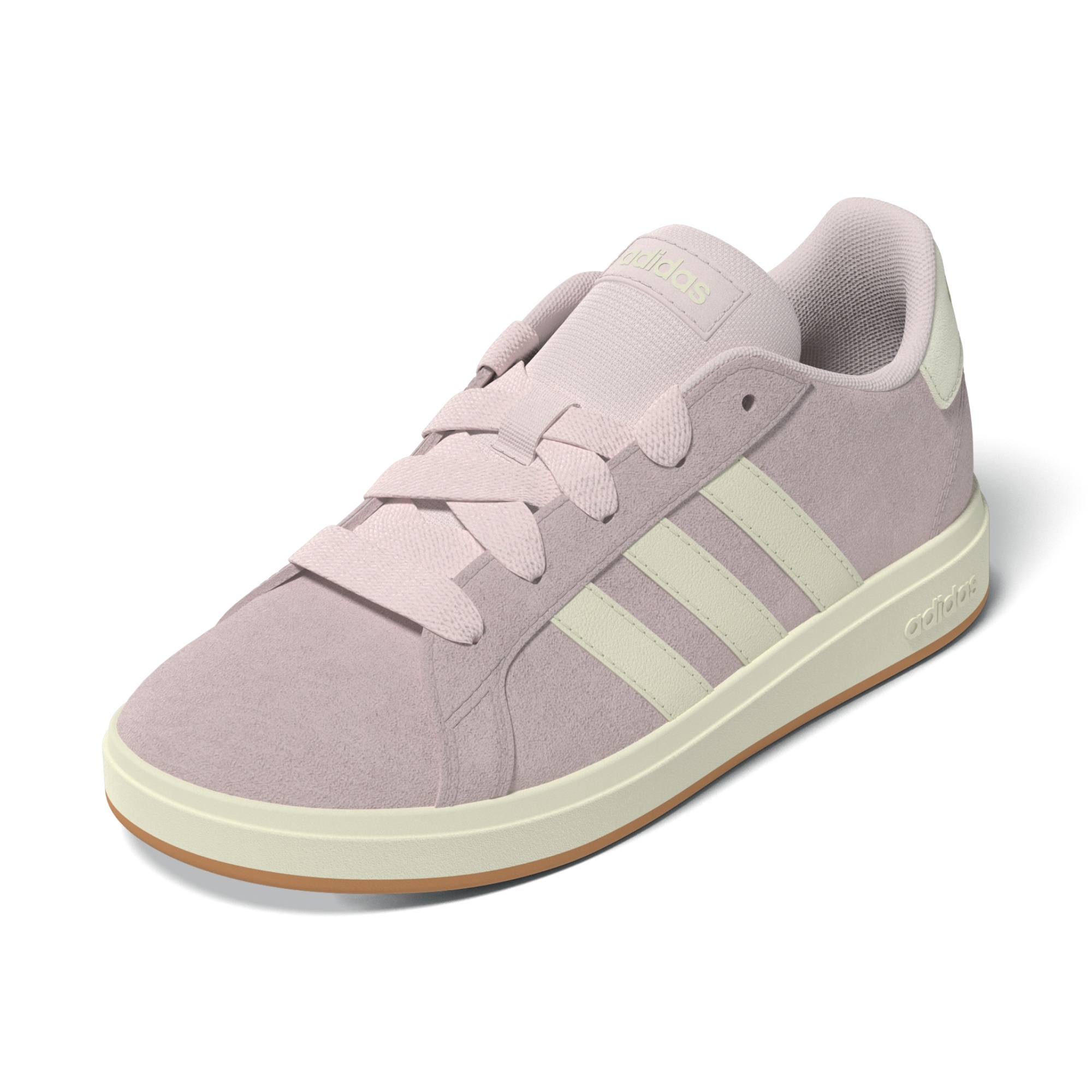 SUEDE-SYNLEA     CL.PINK/OFFWHT/GUM