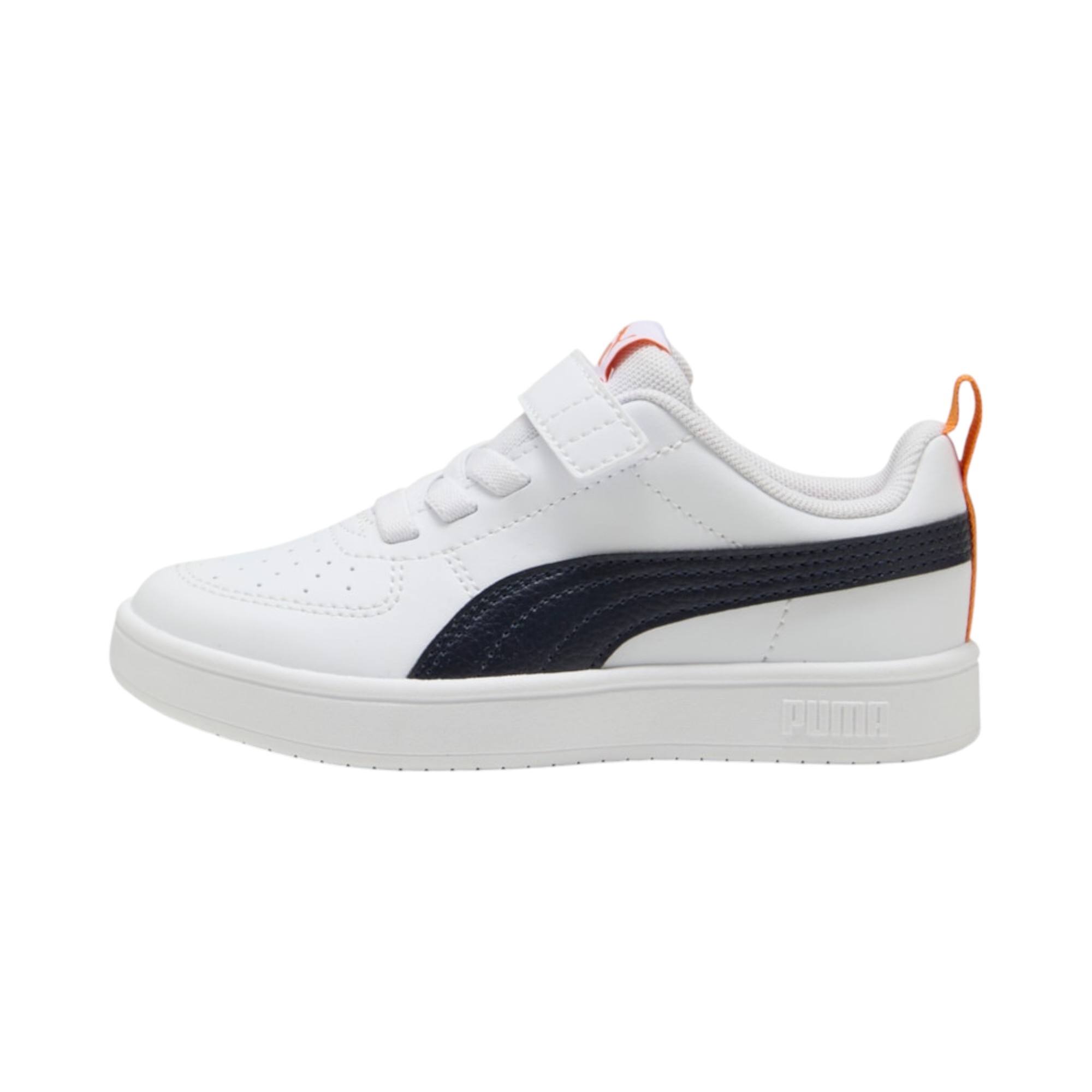 SYN.LEATHER      WHITE-NAVY-DK.POPPY