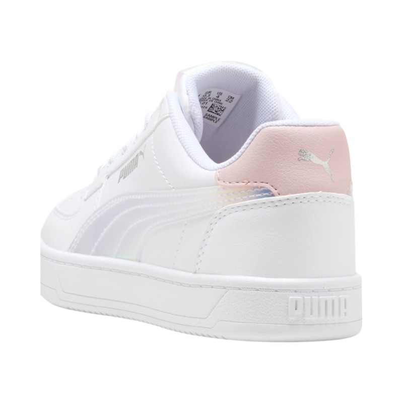 HOLO-SYN.LEATHER WHITE-MIST-SILVER