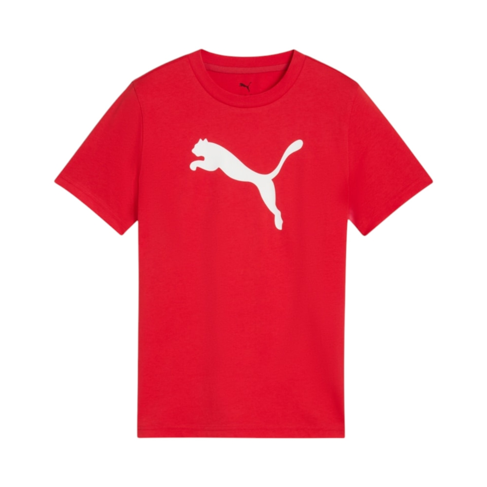 CAT LOGO TEE B   RED