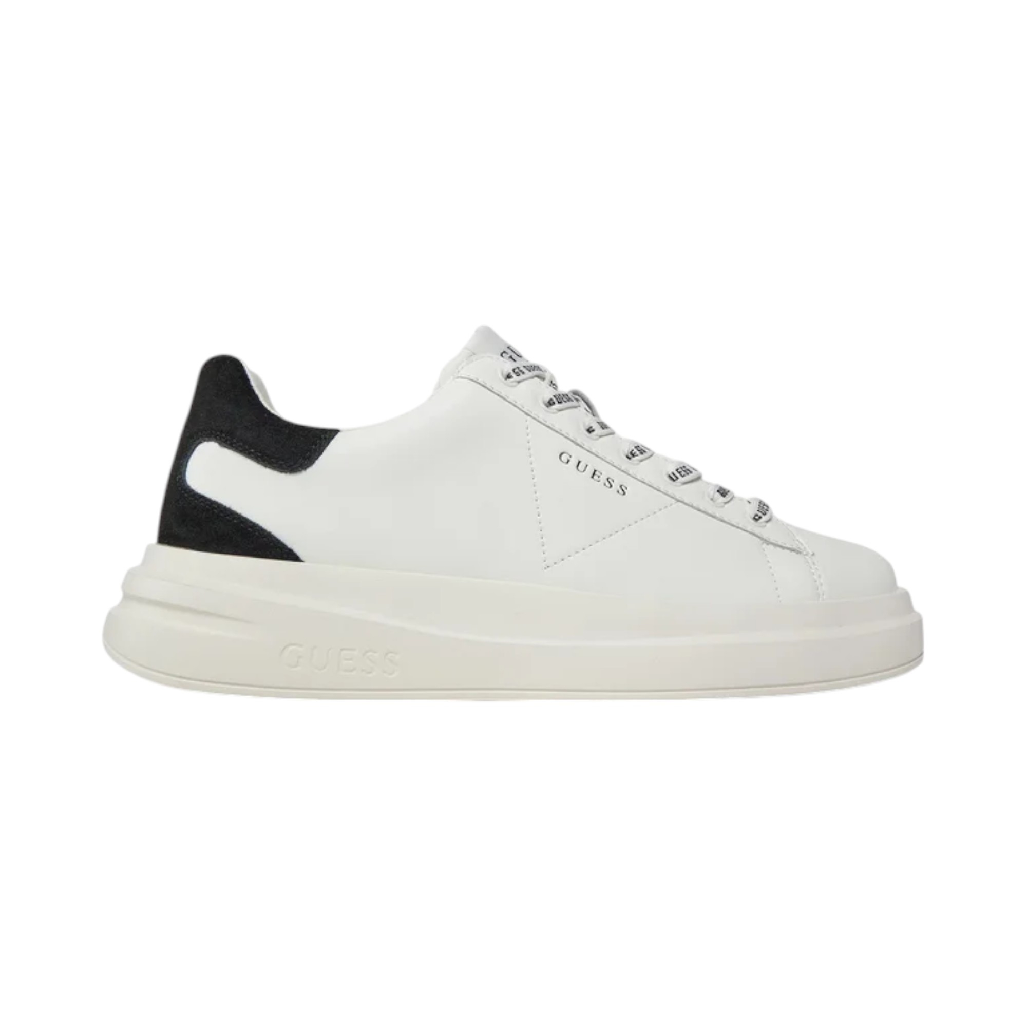 LEA NAPPA LOGO   SUE12-WHITE BLACK