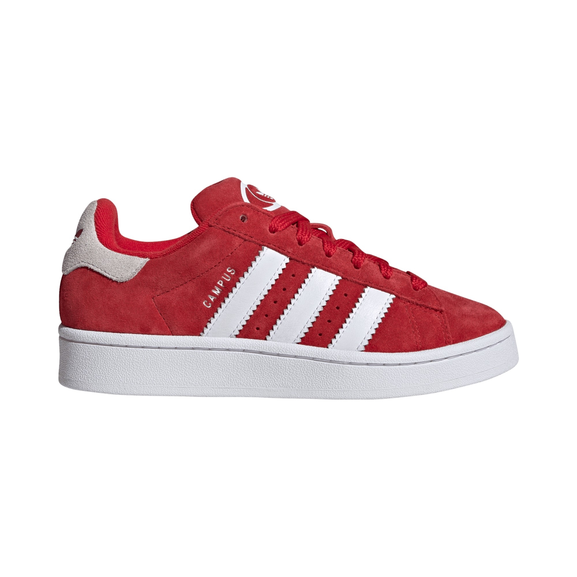 SUEDE-SYNLEA     RED/WHT/GUM